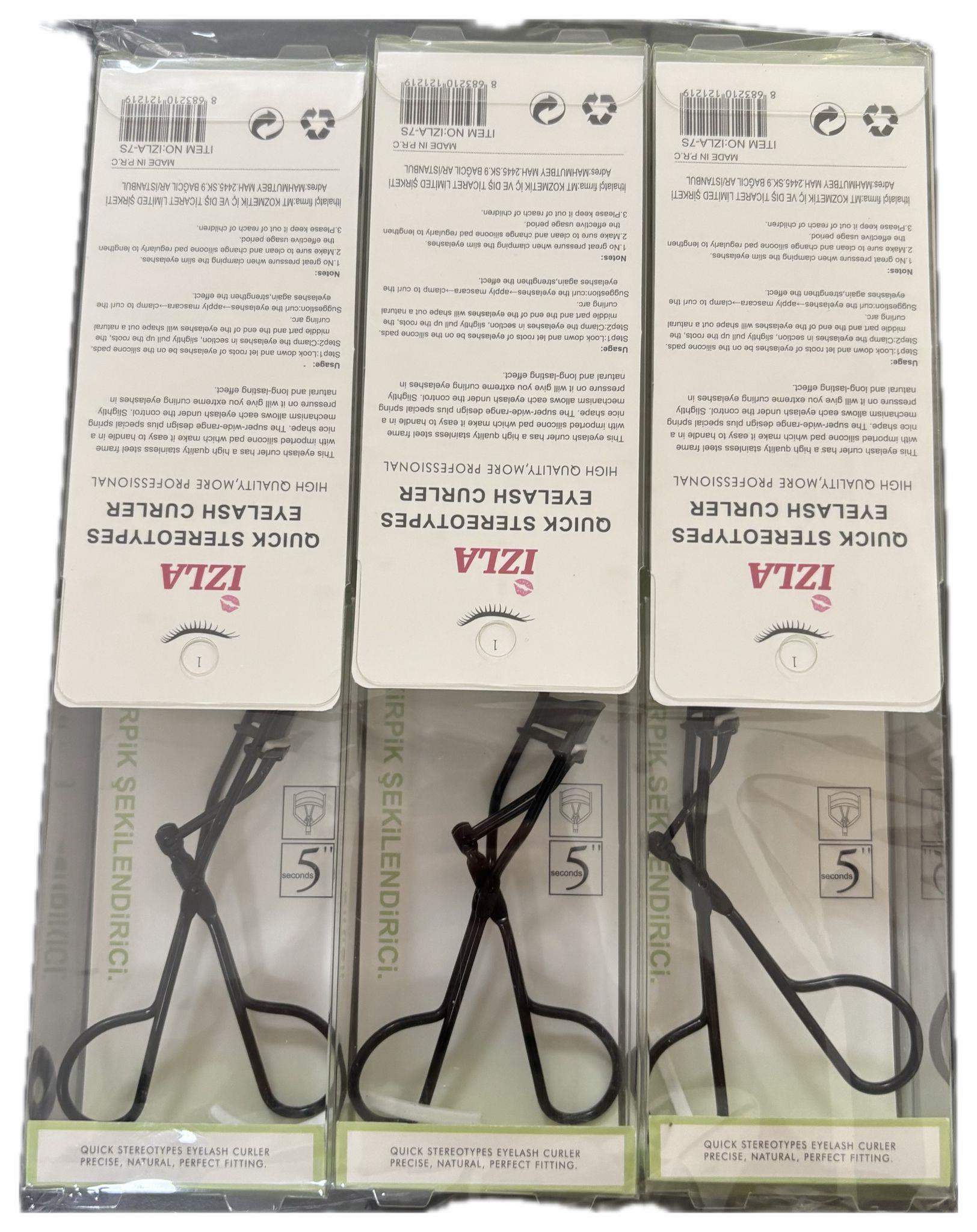 Eyelash Curling Scissors Black