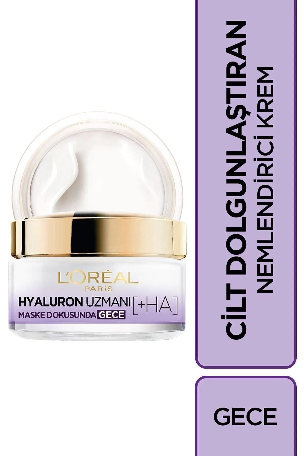 L'oréal Paris Hyaluron Uzmanı Cilt Dolgunlaştıran Nemlendirici Krem Gece