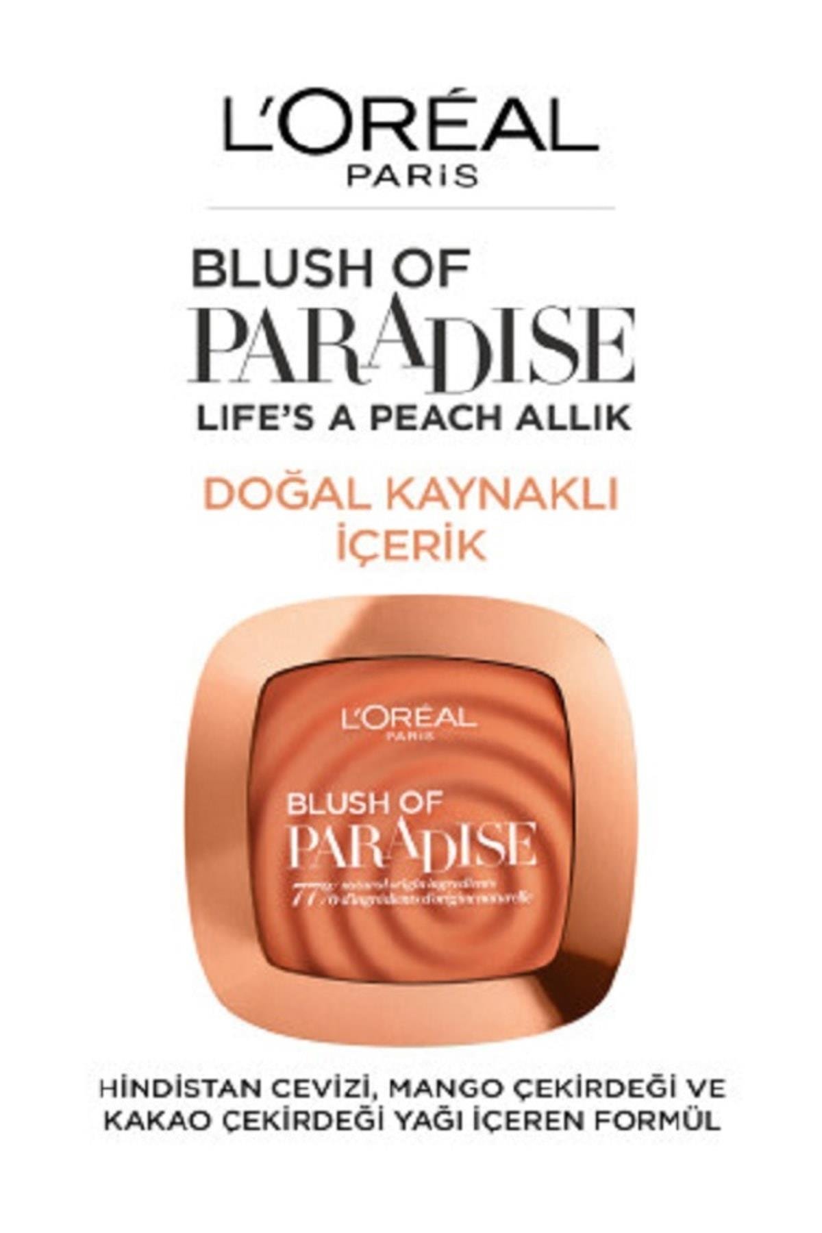 L'Oreal Paris Allık - Skin Awakening Blush 01 Life's A Peach
