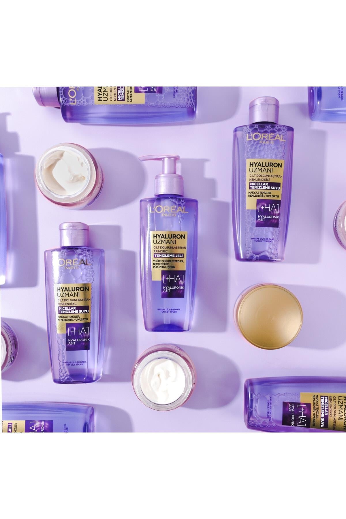 L'Oreal Paris Hyaluron Uzmanı Cilt Dolgunlaştıran, Arındırıcı Yüz Temizleme Jeli, Hyaluronik Asit 200ml