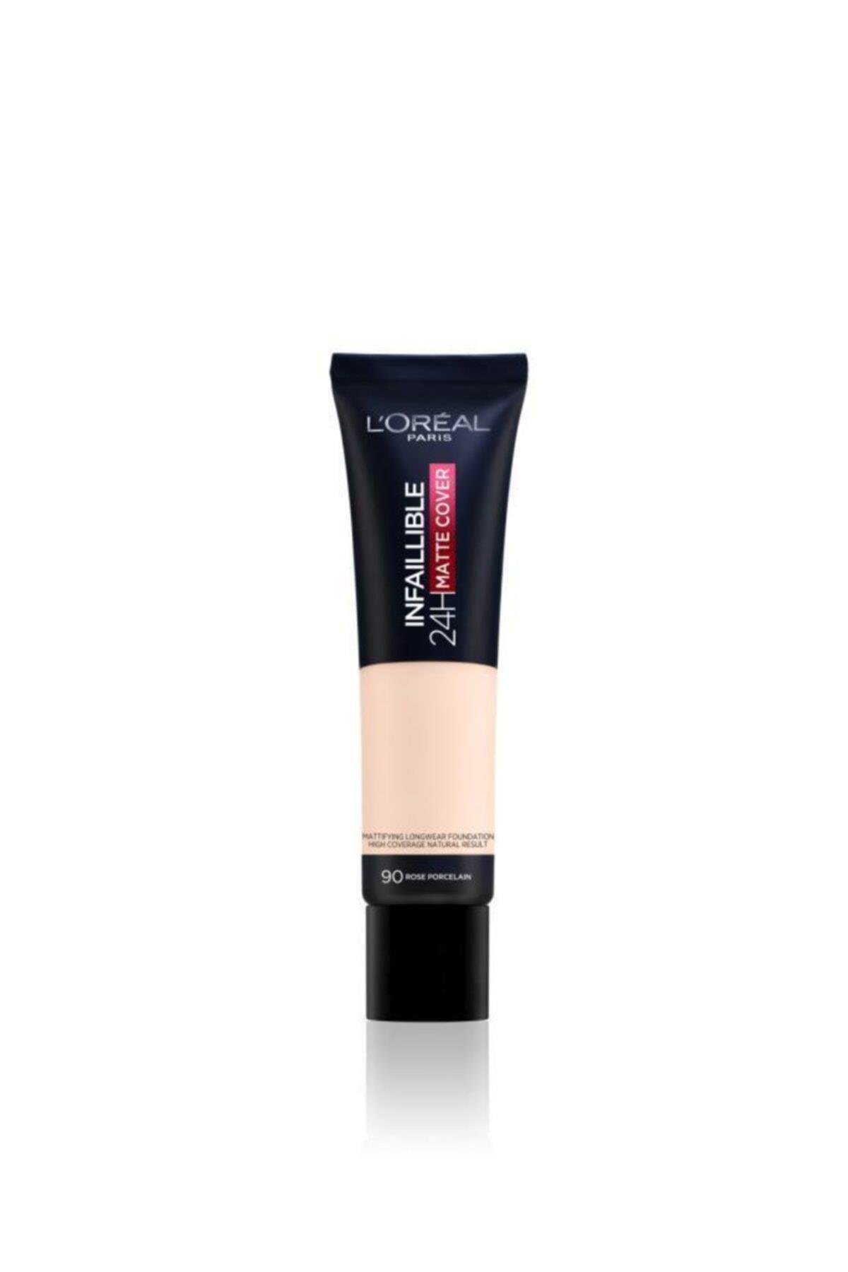 L'Oreal Paris Infaillible 32h Matte Cover Yüksek Kapatıcı Fondöten