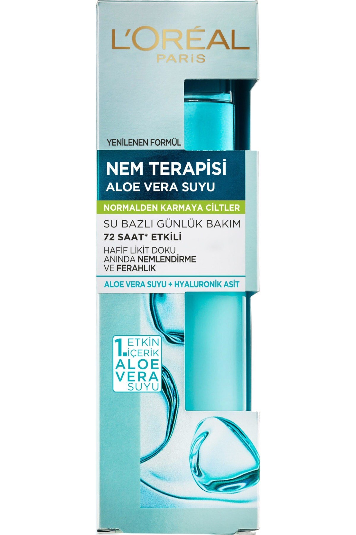 L'Oreal Paris L'Oréal Paris Nem Terapisi Aloe Vera Suyu Normalden Karmaya Ciltler - 3600523424894 C3