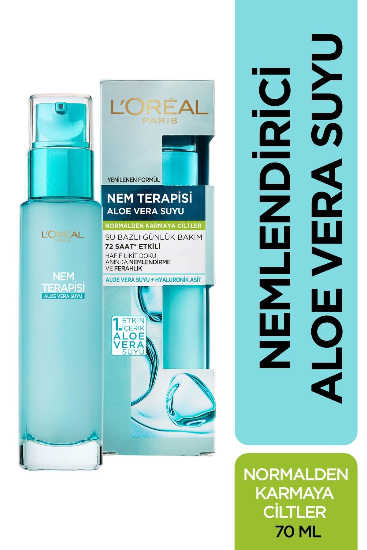 L'Oreal Paris L'Oréal Paris Nem Terapisi Aloe Vera Suyu Normalden Karmaya Ciltler - 3600523424894 C3