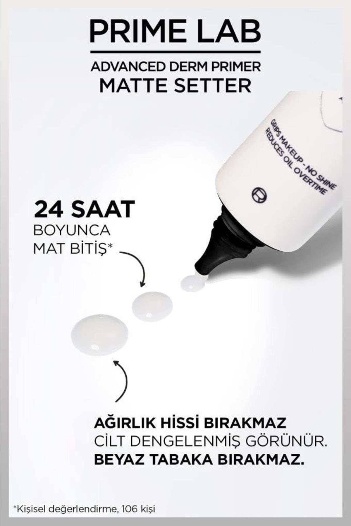 L'Oreal Paris Prime Lab Matte Setter Matlaştırıcı Makyaj Bazı