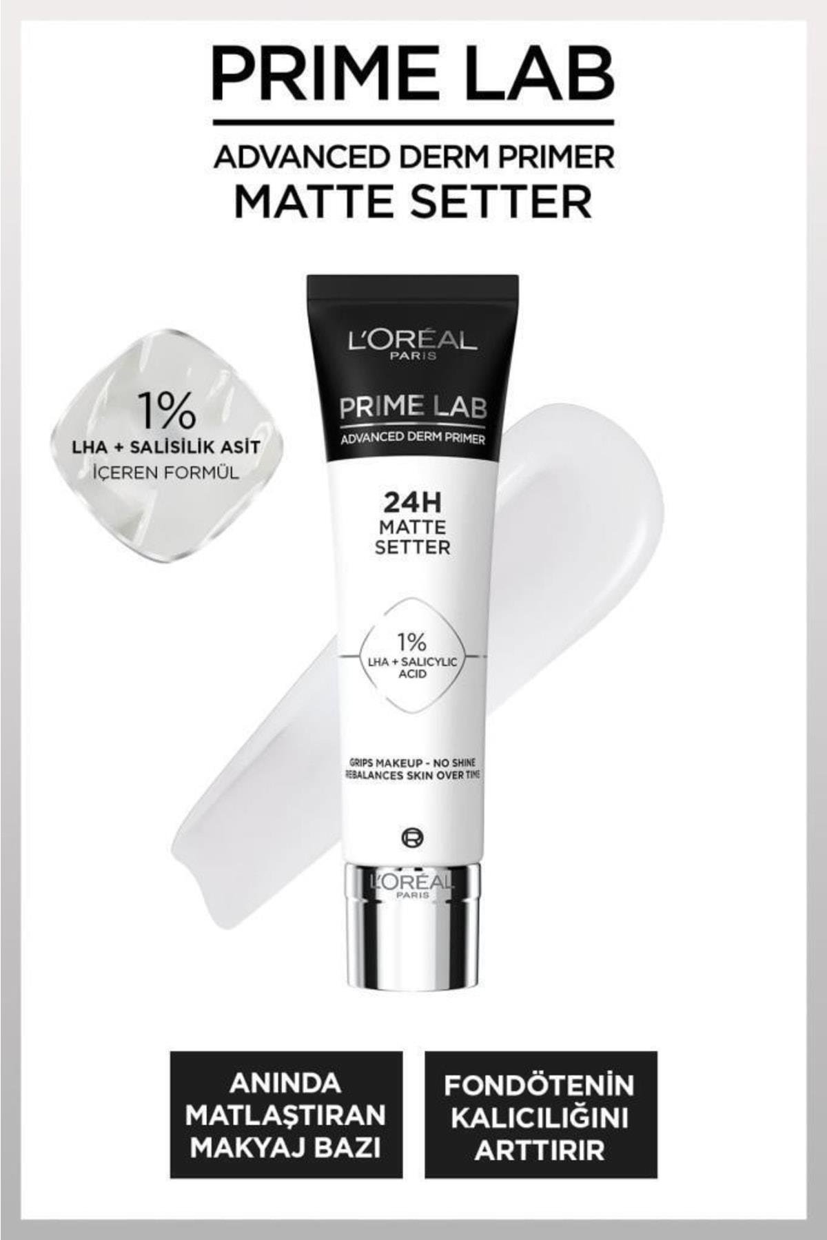 L'Oreal Paris Prime Lab Matte Setter Matlaştırıcı Makyaj Bazı