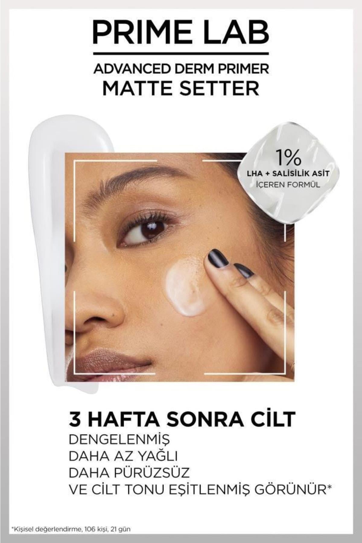 L'Oreal Paris Prime Lab Matte Setter Matlaştırıcı Makyaj Bazı