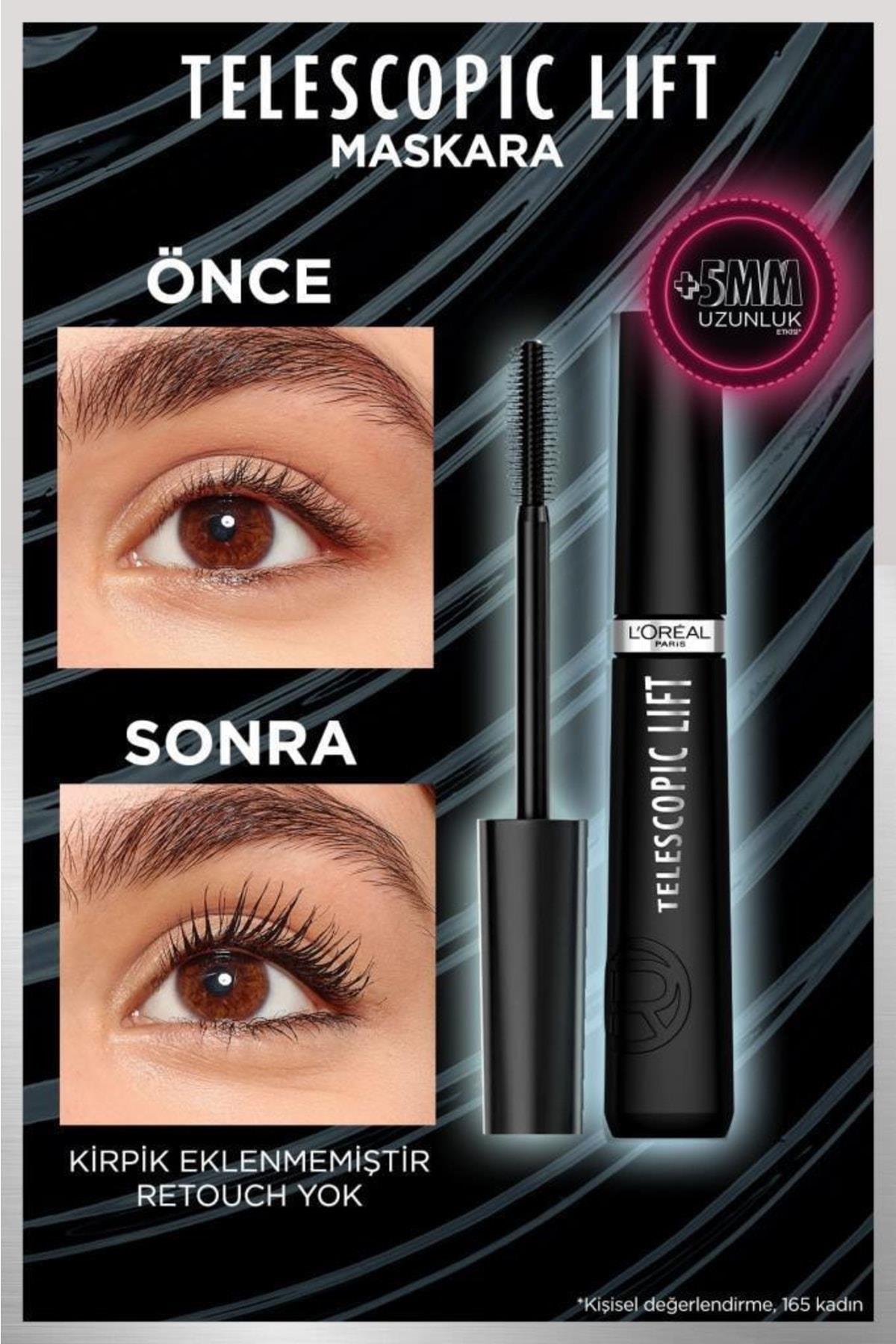 L'Oreal Paris Telescopic Lift Maskara 9.9 Ml