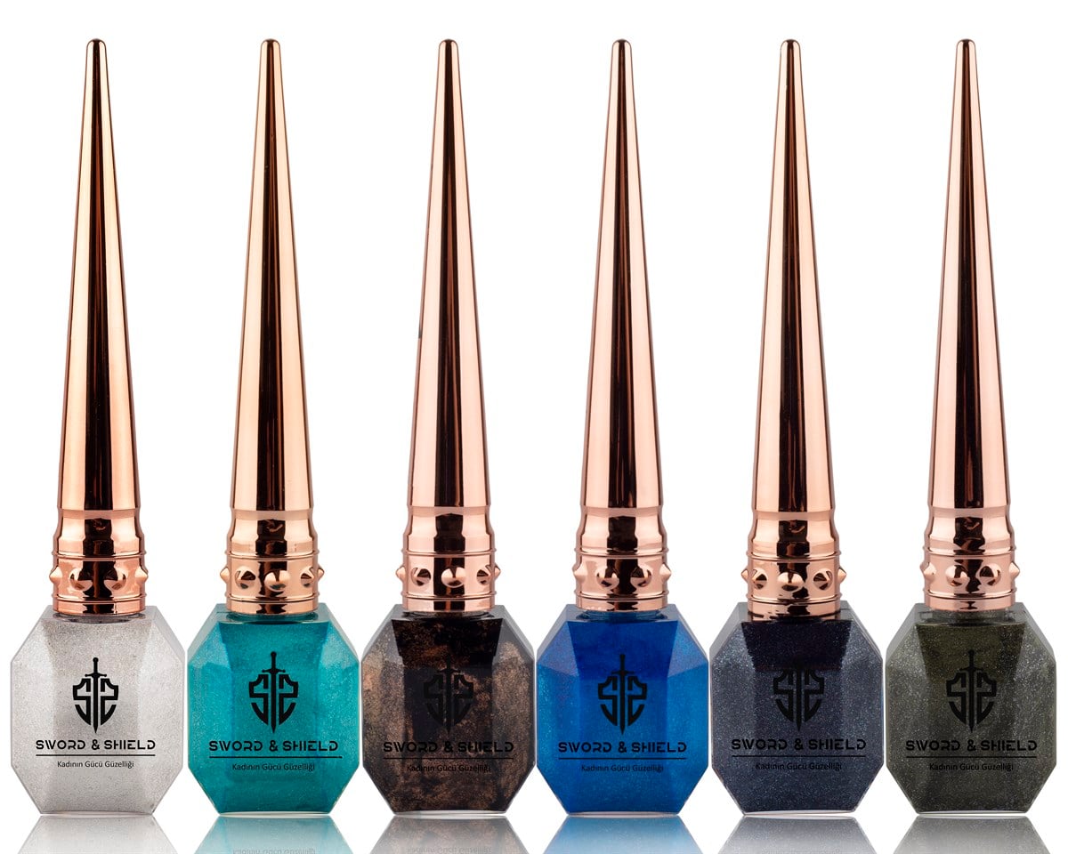Makeup 6 Adet Glitter Eyeliner Seti