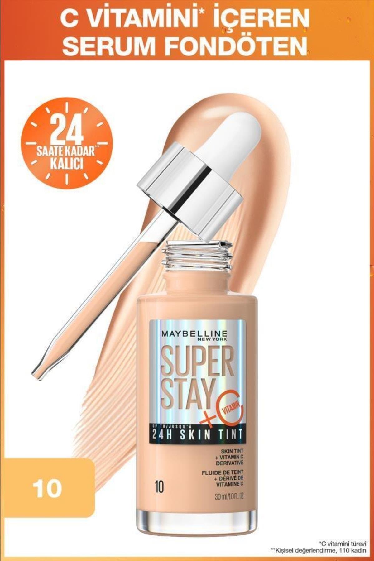 Maybelline New York Super Stay 24H Skin Tint Fondöten