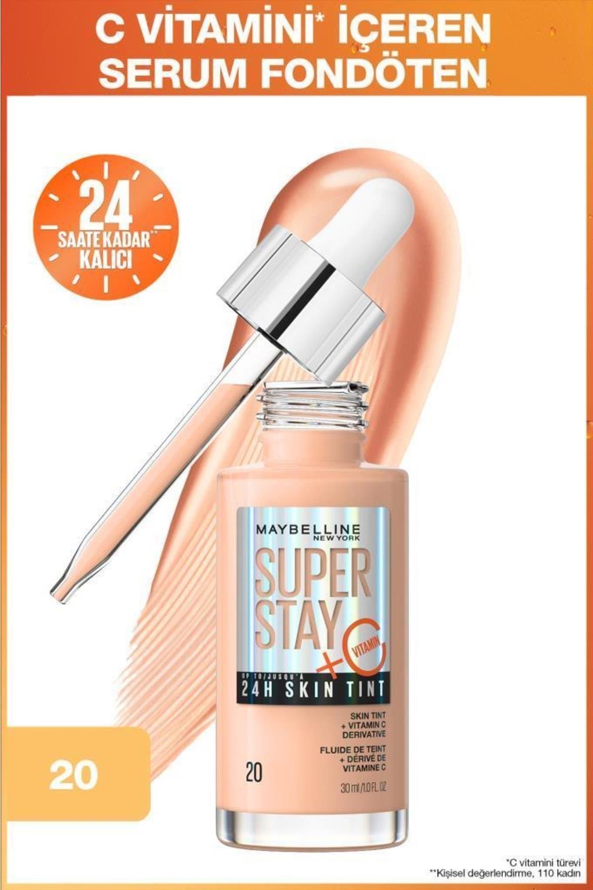 Maybelline New York Super Stay 24H Skin Tint Fondöten