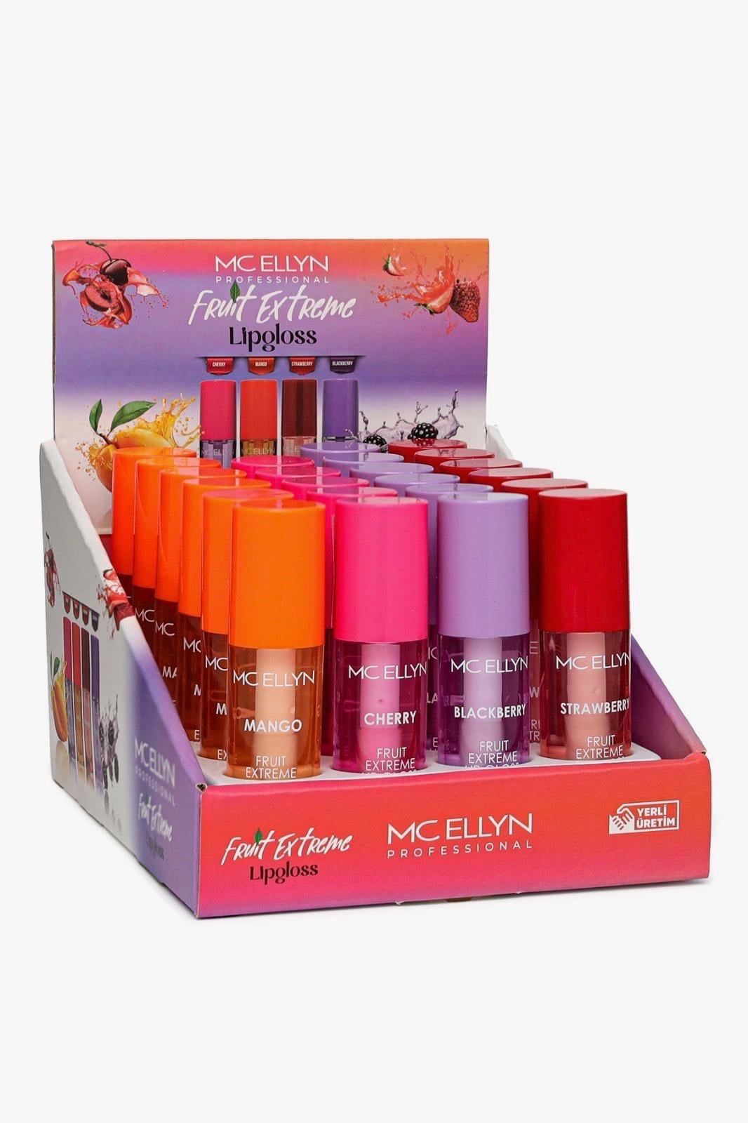 Mc Ellyn Fruit Extreme Lip Gloss 24'lü Paket