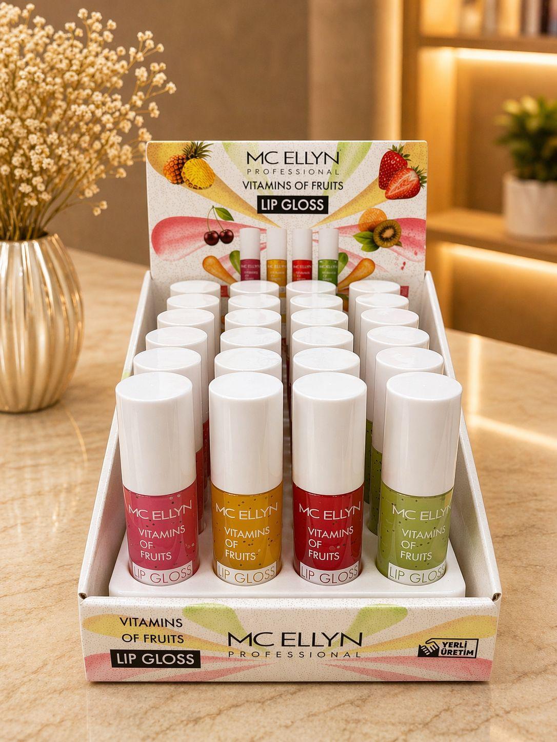 Mc Ellyn Vitamins Of Fruit Lip Gloss 24'lü Paket
