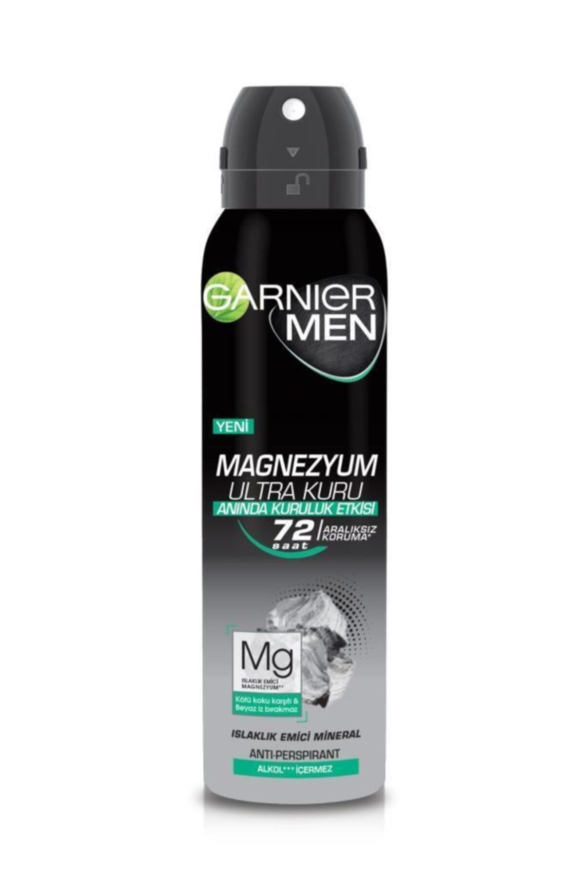 Men Magnezyum Ultra Kuru Sprey Deodorant