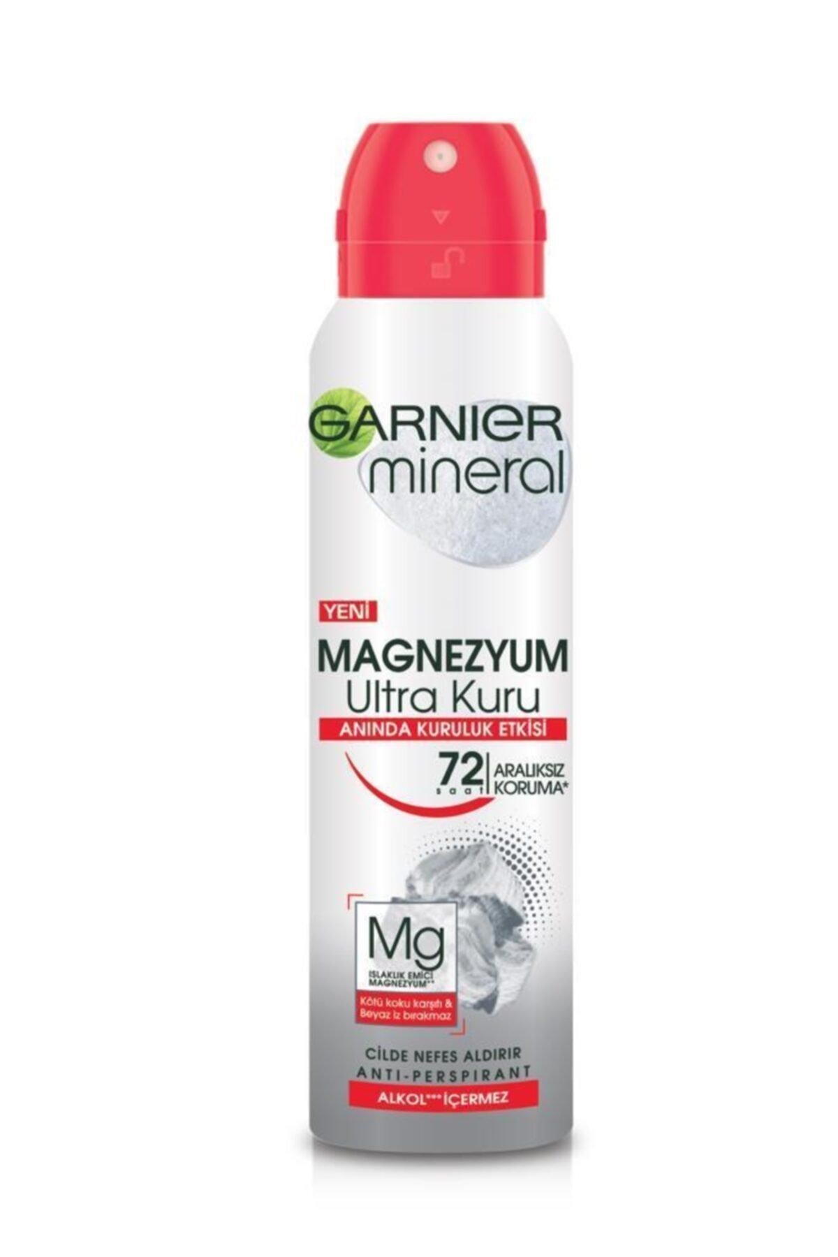 Mineral Magnezyum Ultra Kuru Sprey Deodorant
