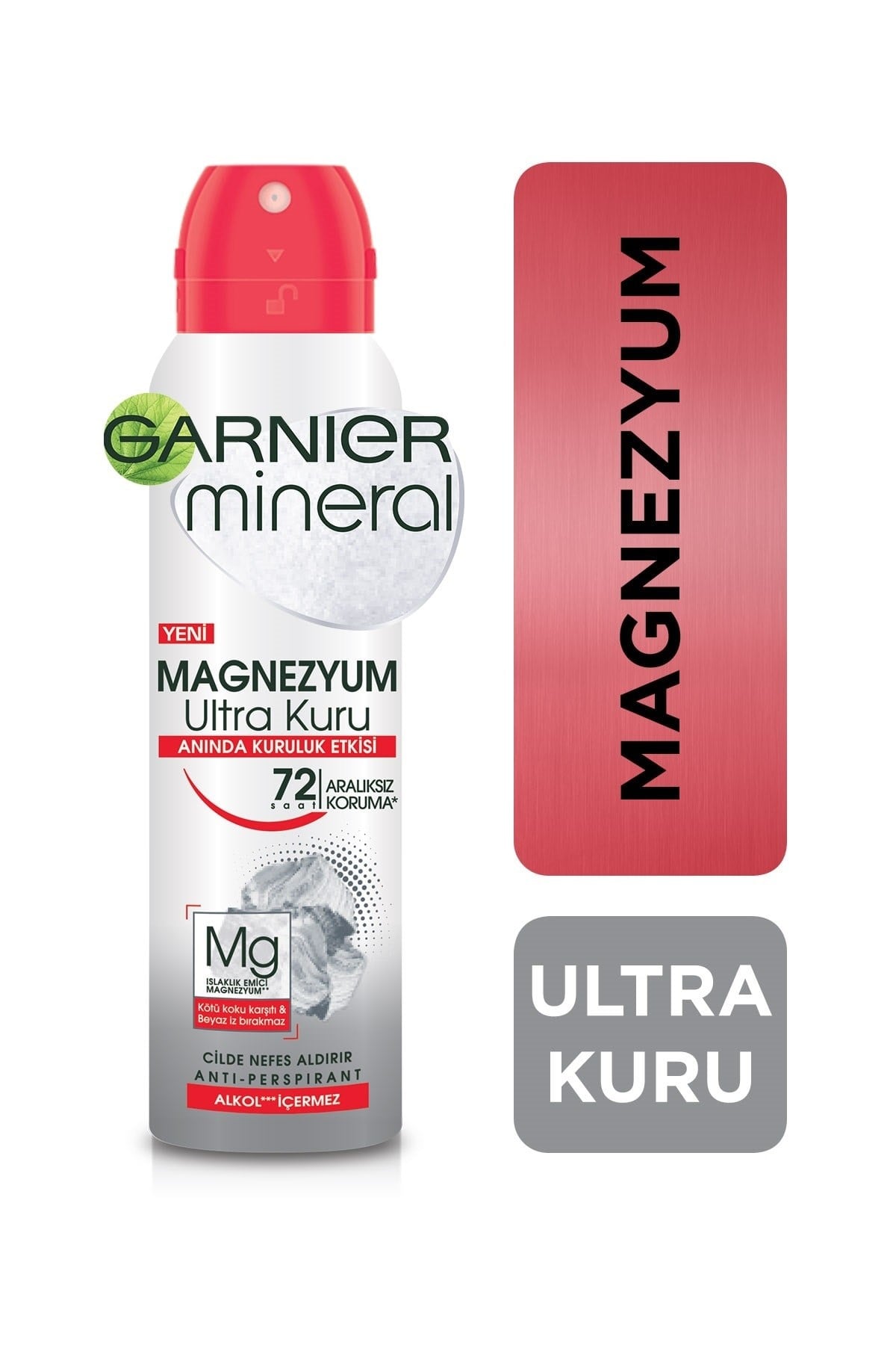 Mineral Magnezyum Ultra Kuru Sprey Deodorant
