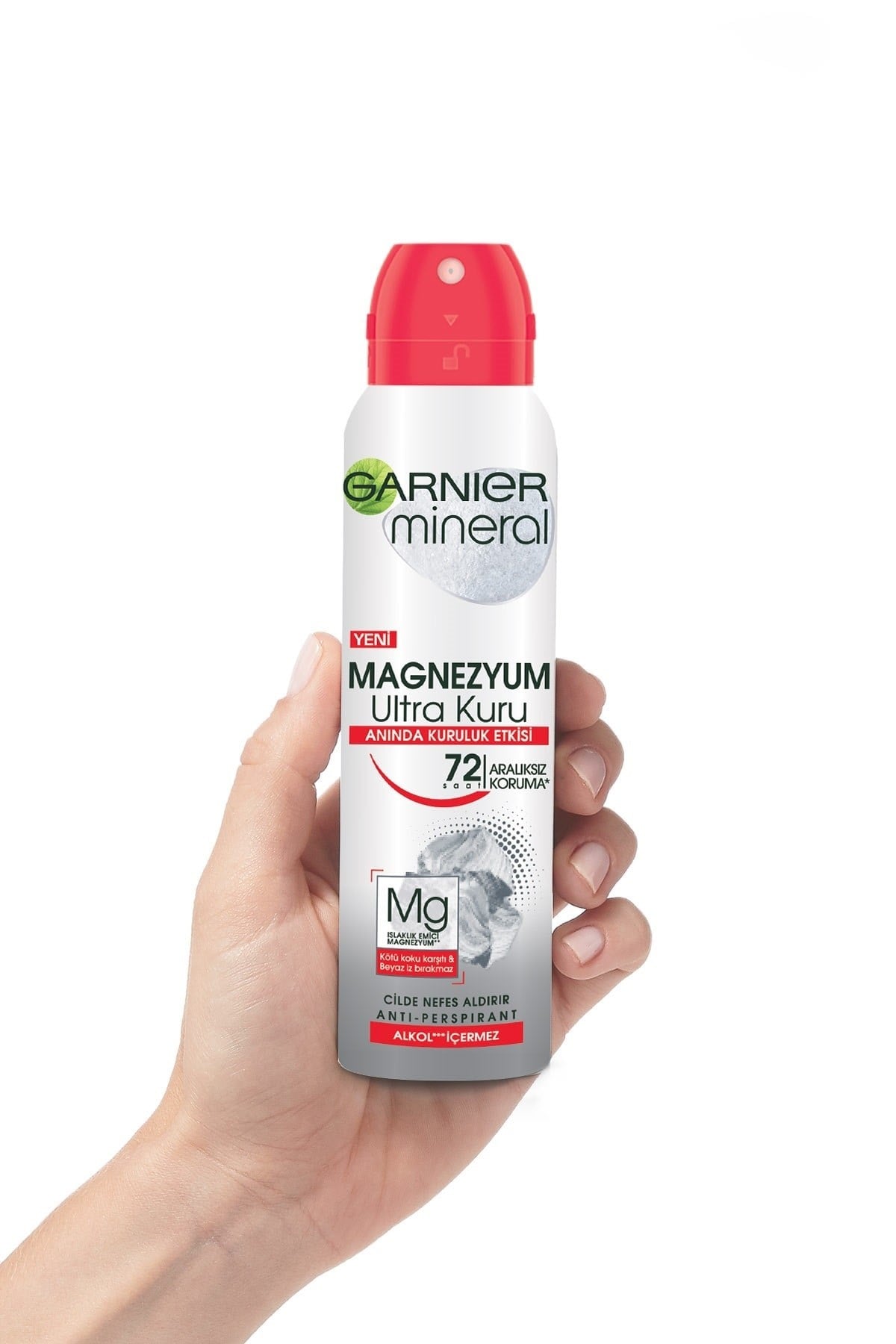 Mineral Magnezyum Ultra Kuru Sprey Deodorant