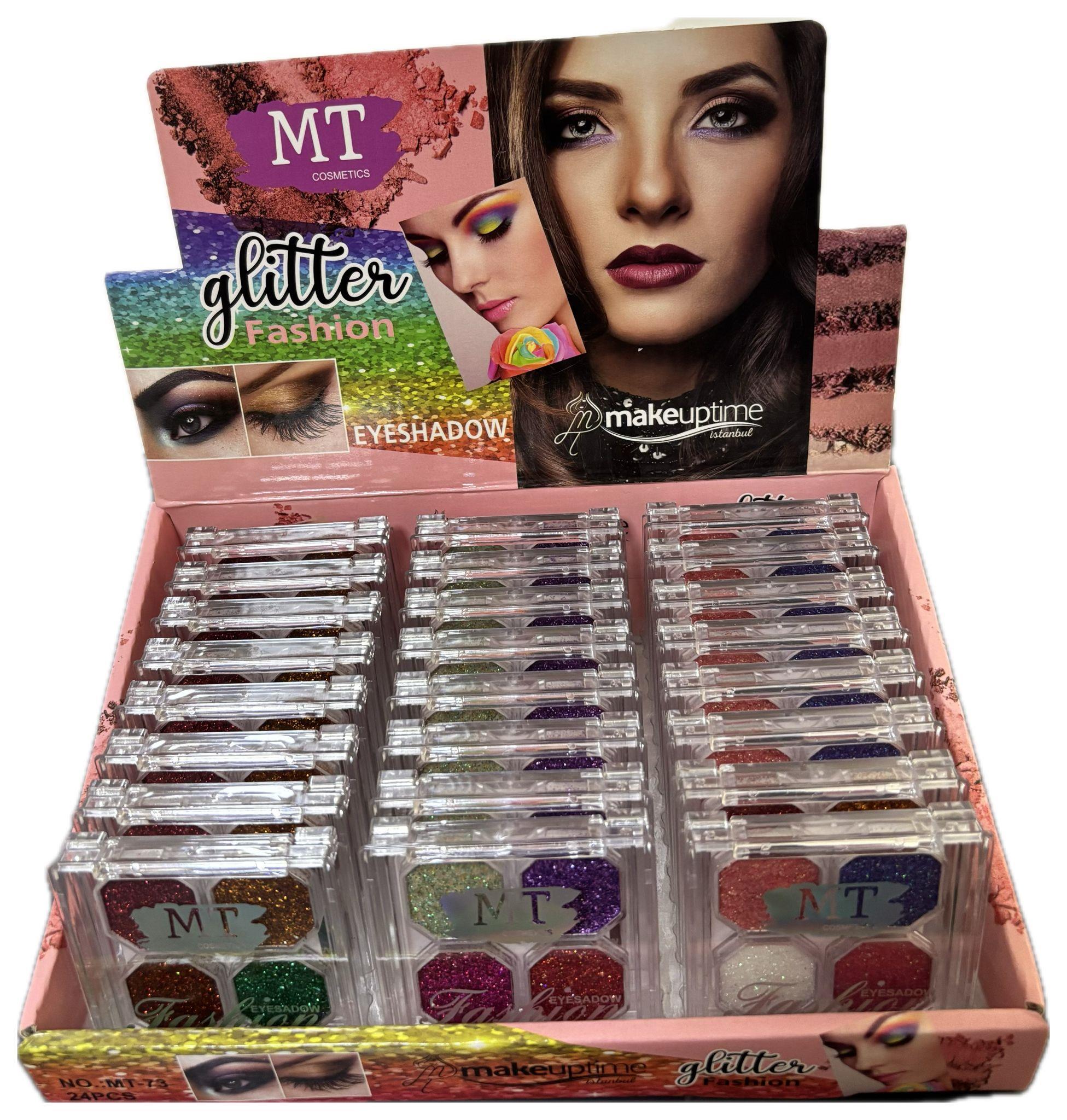 MT 4 Renkli Glitter Far Paleti 03
