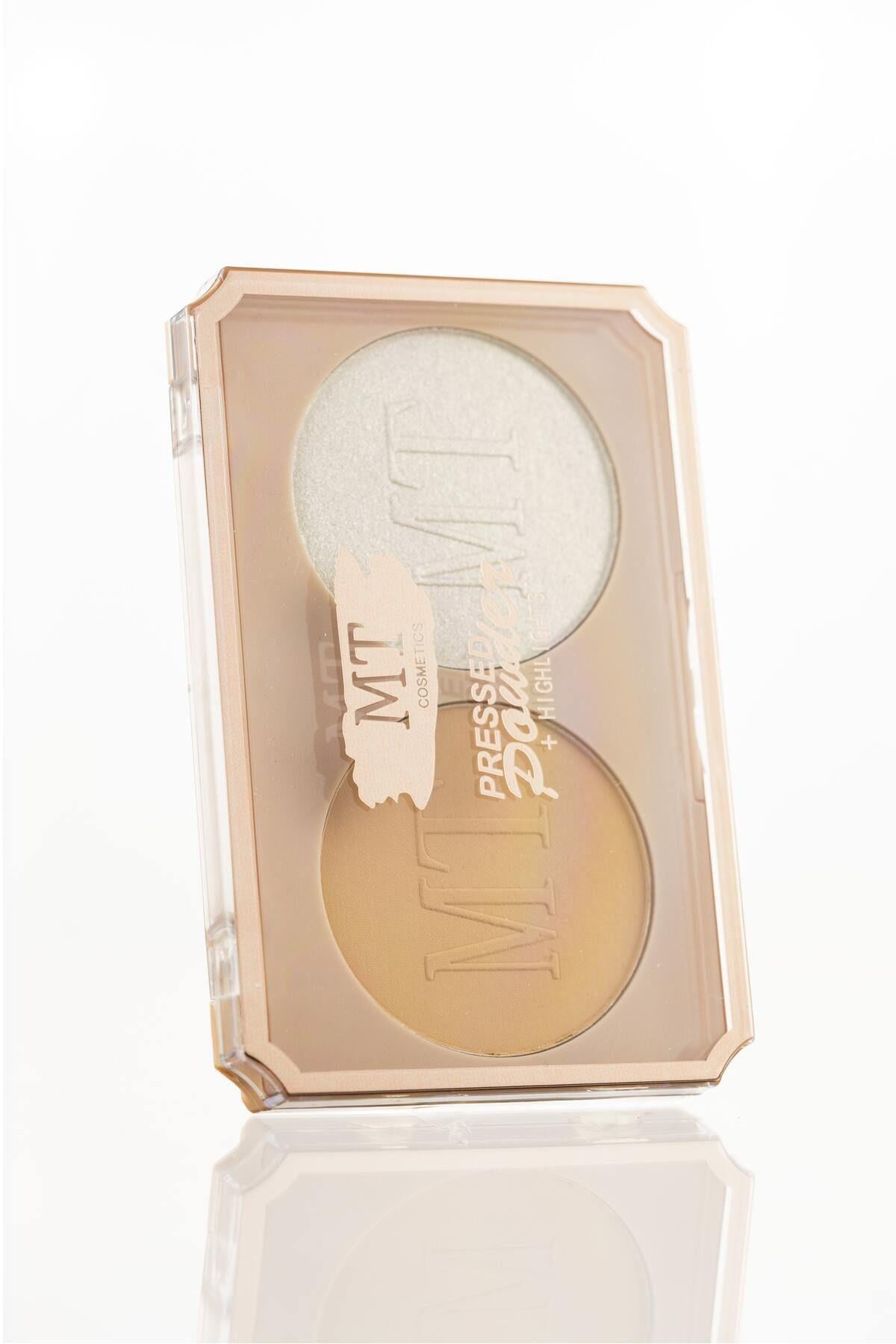MT Pressed Powder 2'li Aydınlatıcı Paleti