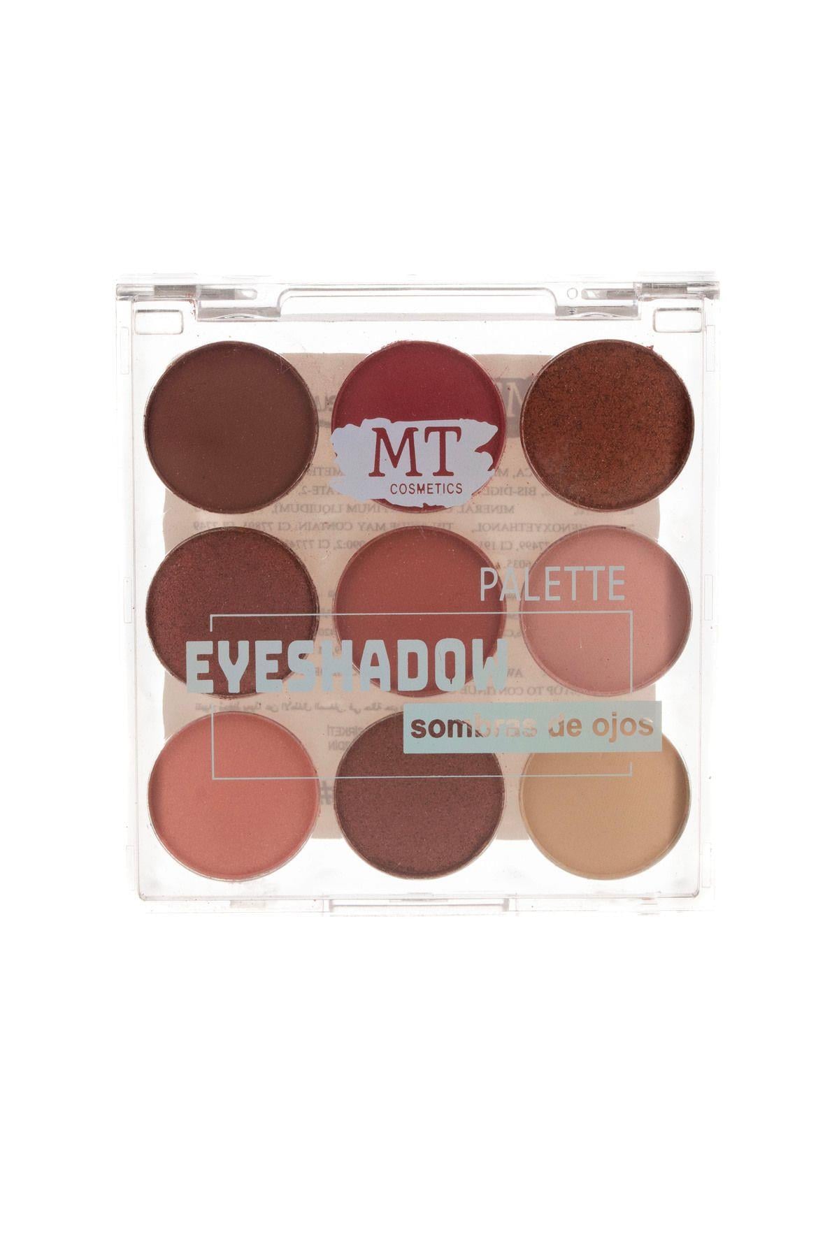 Mt Sombras de Ojos 9 Renkli Far Paleti