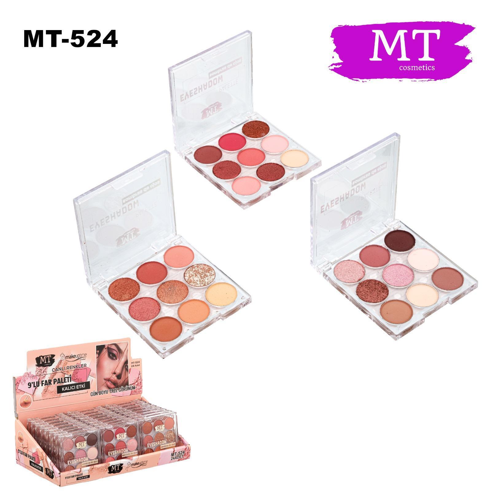 Mt Sombras de Ojos 9 Renkli Far Paleti