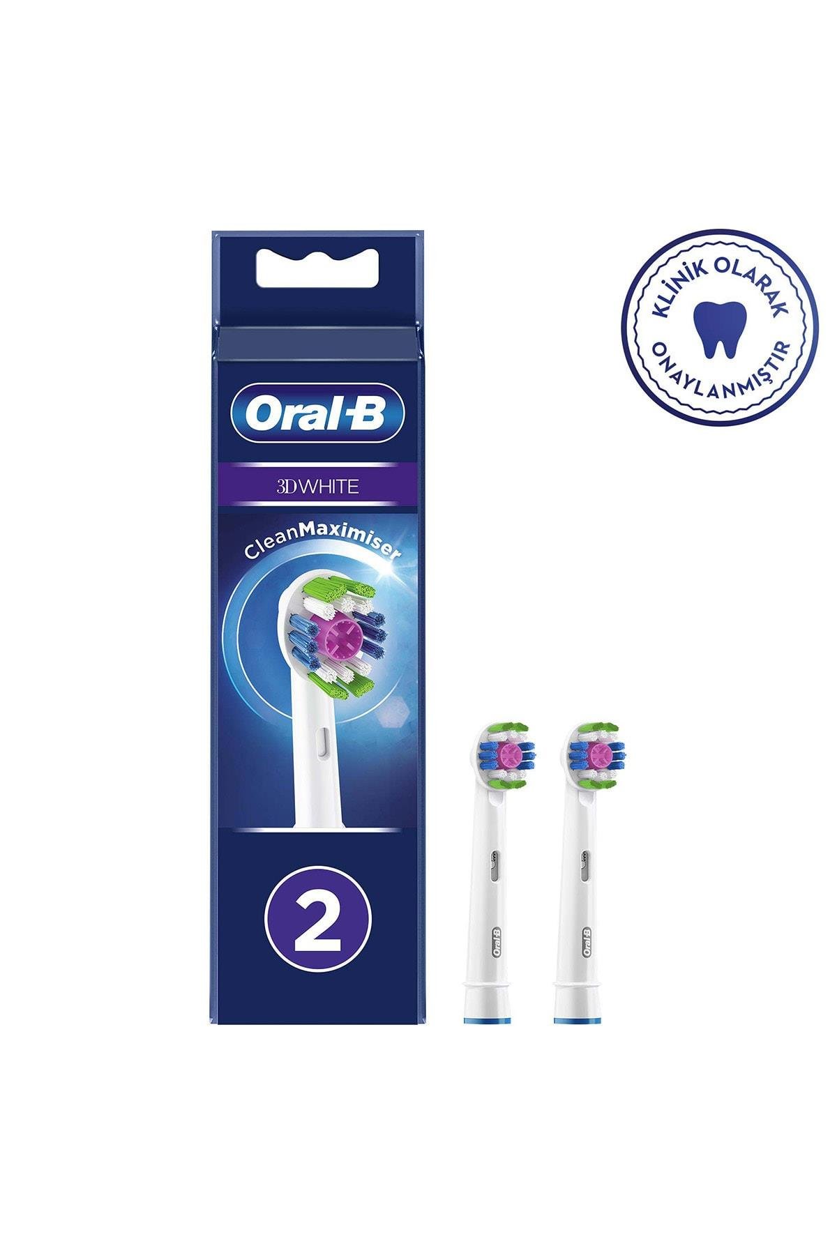 Oral-B Diş Fırçası Yedek Başlığı 3 Boyutlu 2'li