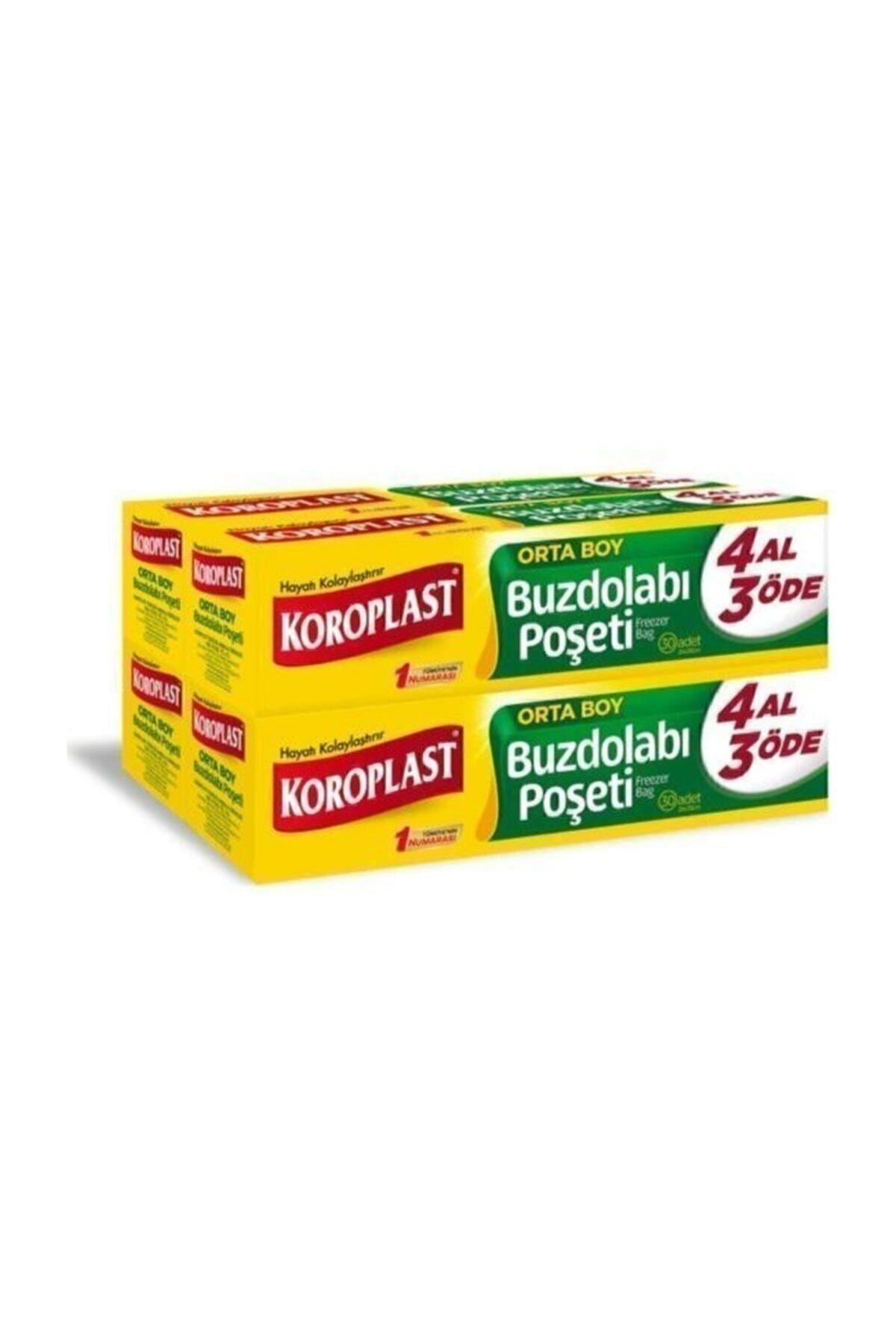 Orta Boy 80'li 4 Al 3 Öde Buzdolabı Poşeti (4 X 20)