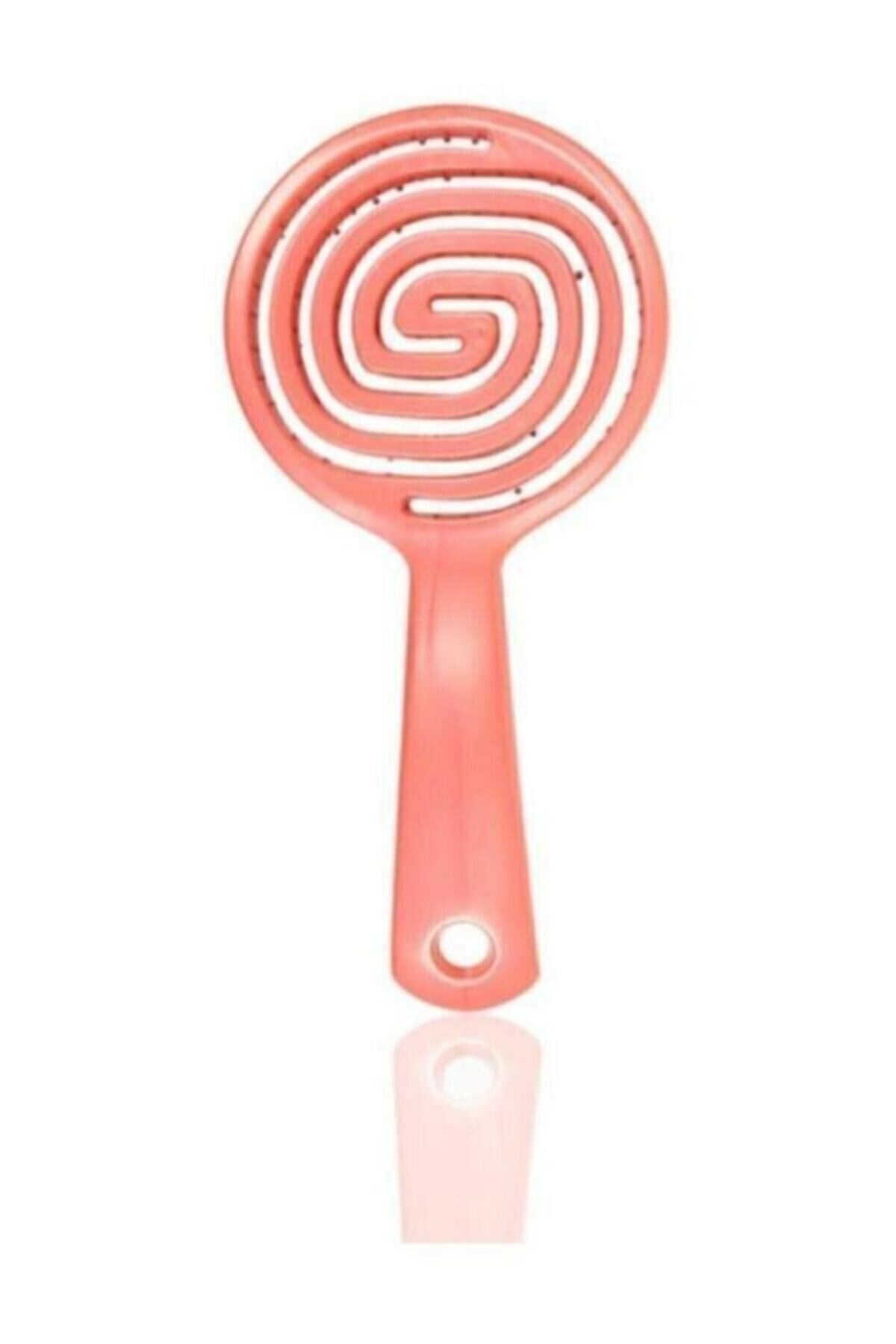 Pembe Pro Üç Boyutlu Oval Saç Fırçası 02