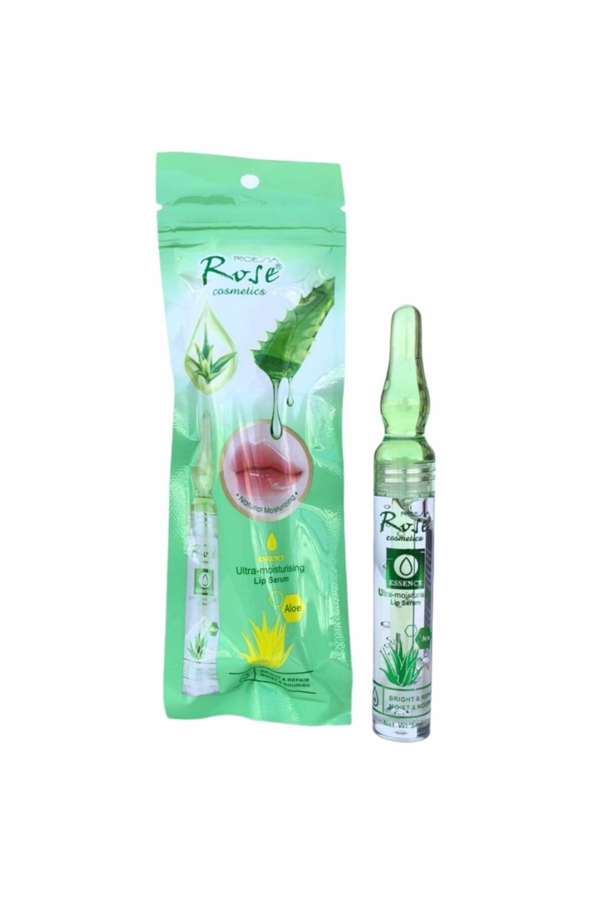 Rose Ultra Nemlendirici Etkili Dudak Parlatıcı & Ultra Moisturising Lip Serum