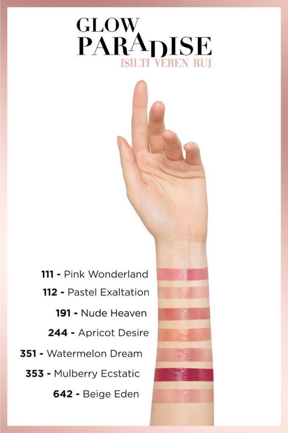 Ruj - Color Riche Shine Addiction Lipstick 112 Only in Paris 3600523465262