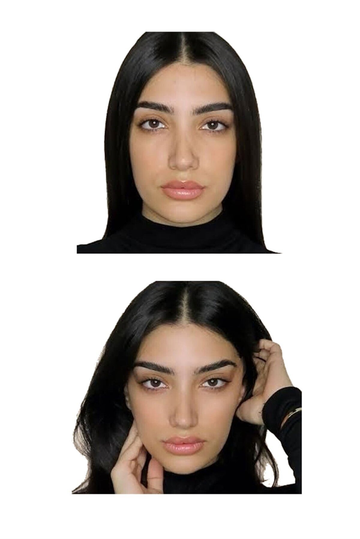Siyah Lastikli Lift 'Em Up Yüz & Göz Germe Bantları (40'lı paket)
