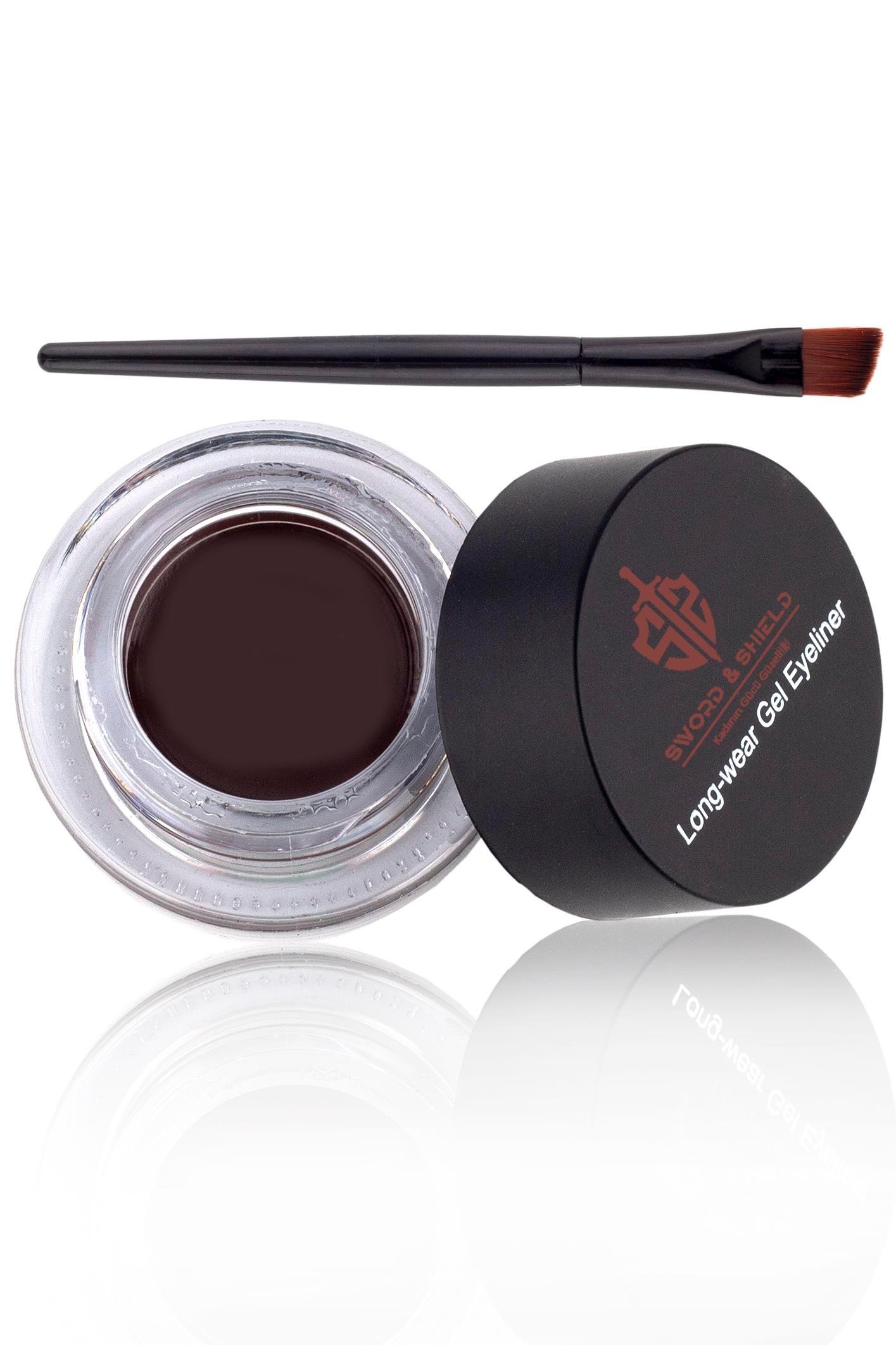 S&S 4'lü Jel Eyeliner Seti - Kahve ve Siyah
