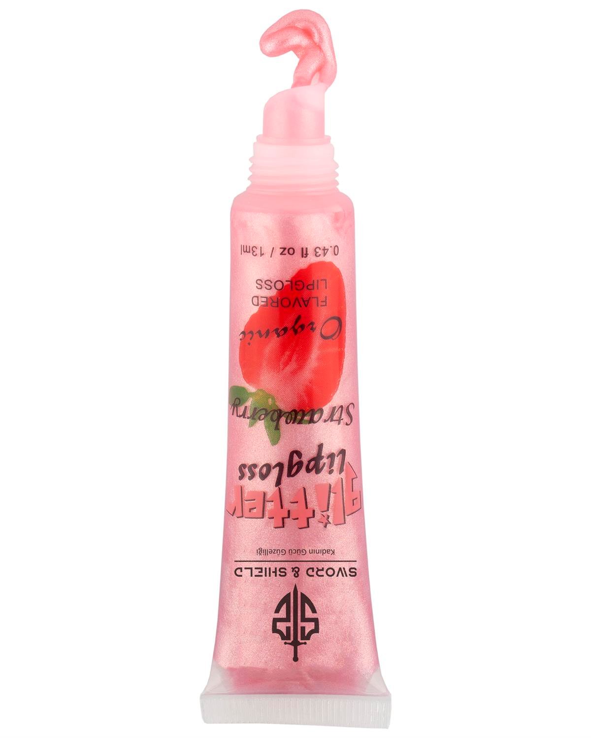 S&S Glitter Lipgloss Strawberry
