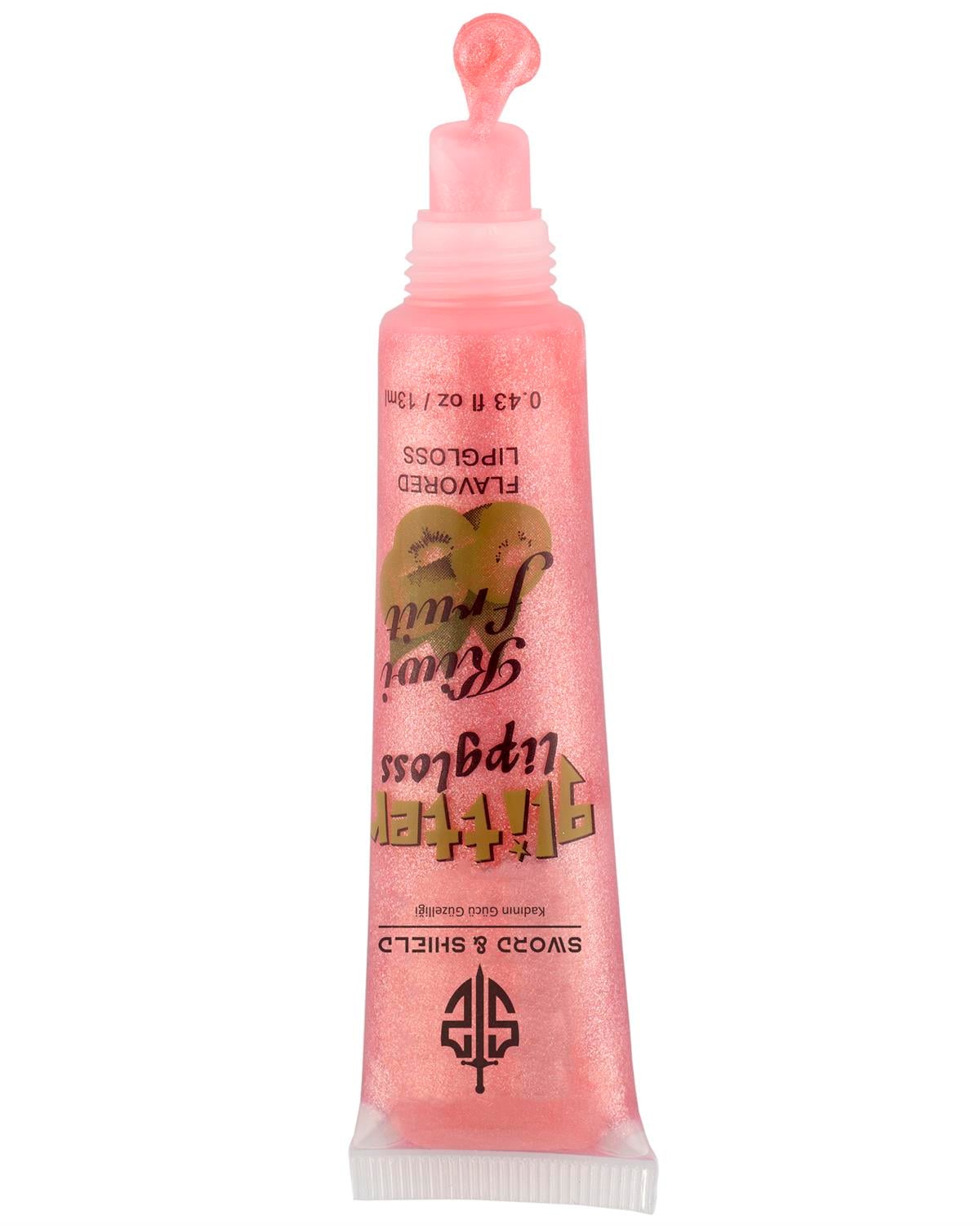 S&S Glitter Lipgloss Strawberry