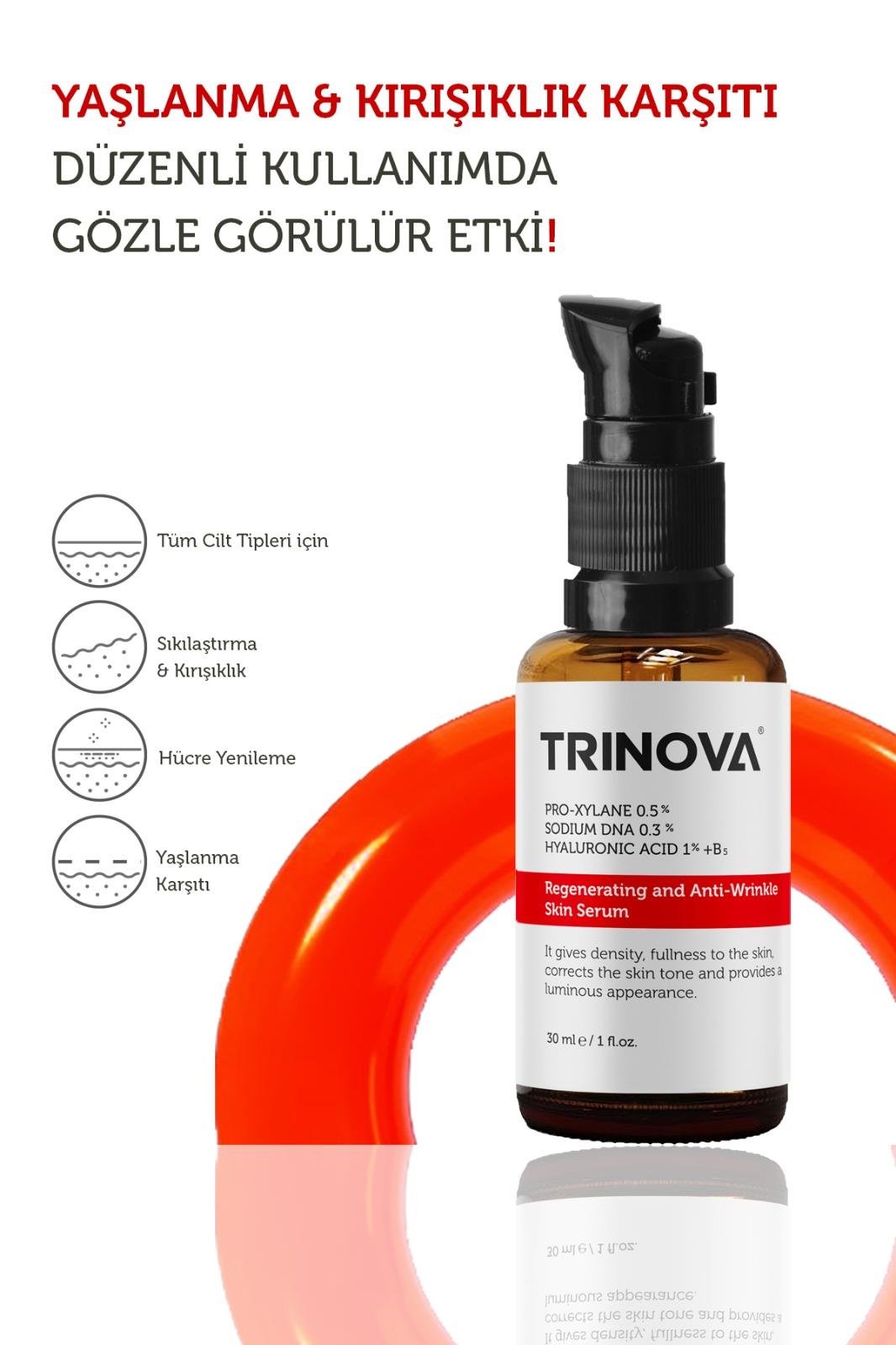 Trinova Regenerating and Anti-Wrinkle Skin Serum 30 ml