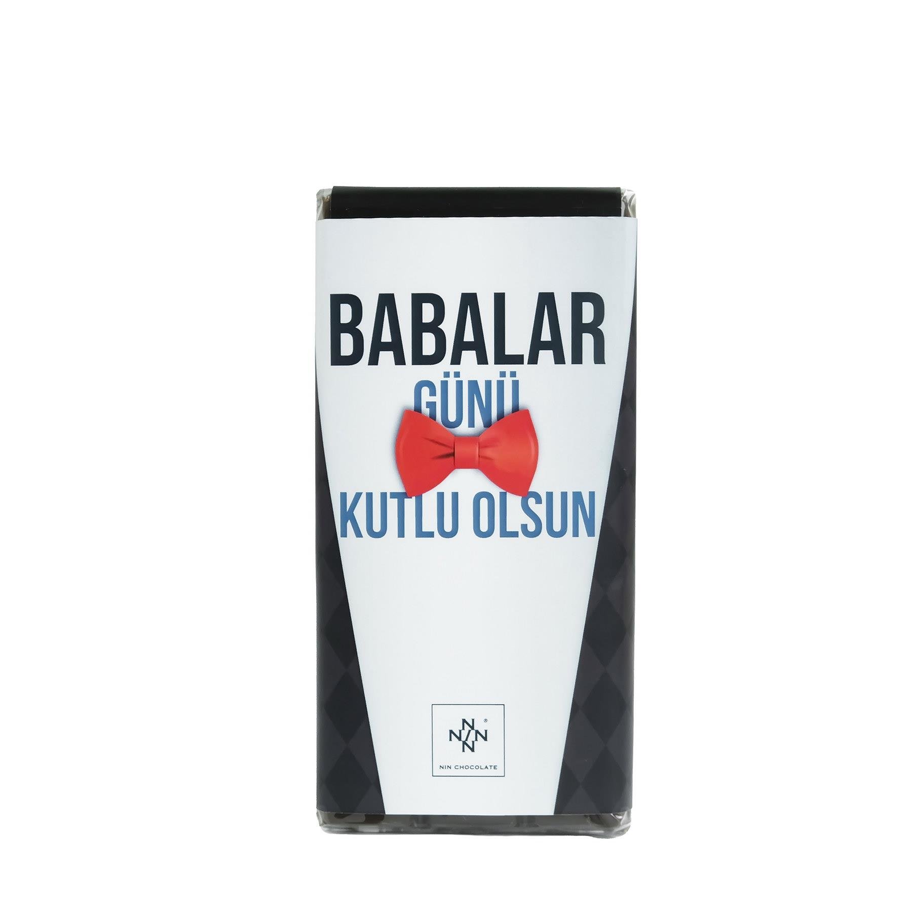 Babalar Günü Papyon Tasarım Tablet Çikolata