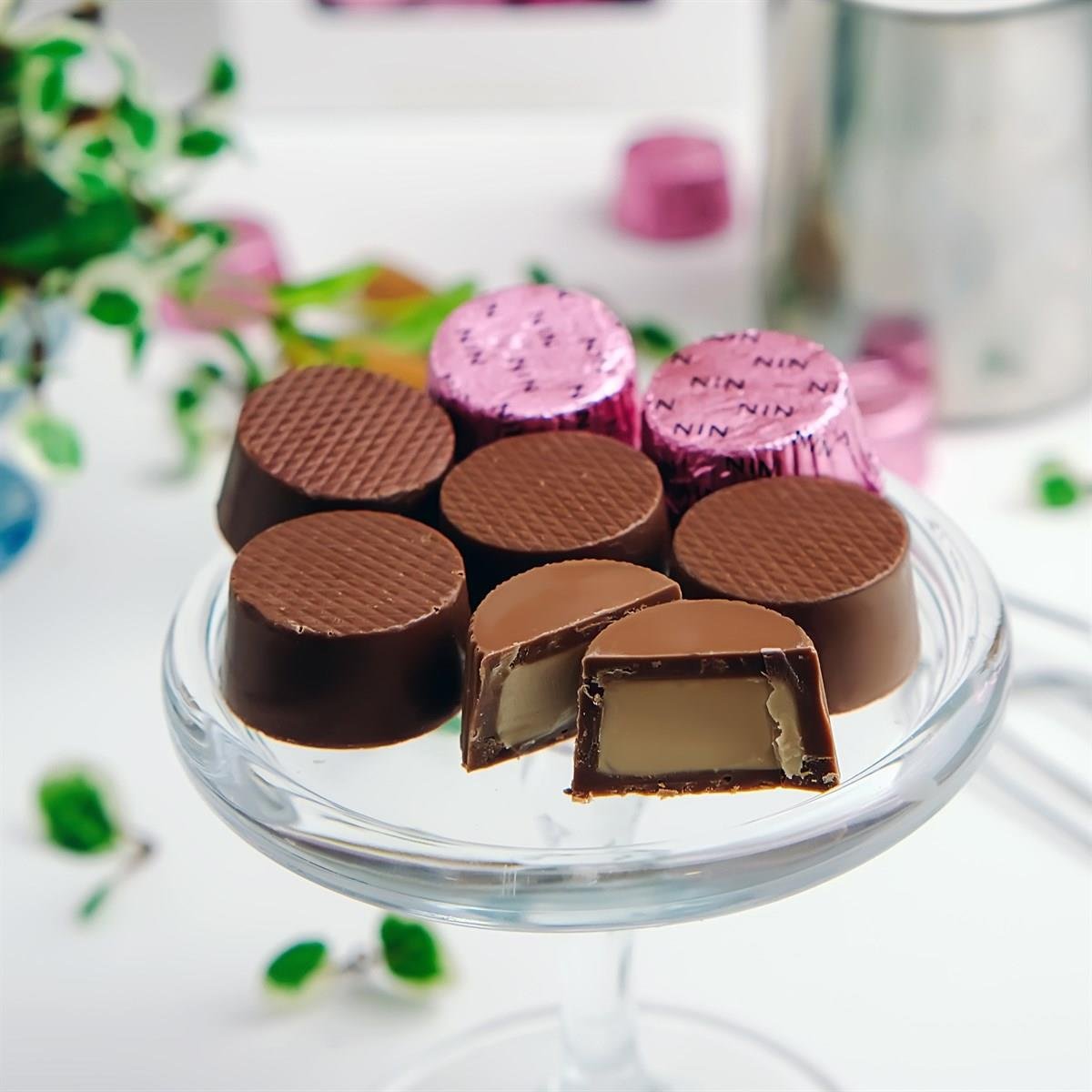 Belçika Çikolatası Badem Dolgulu 500g