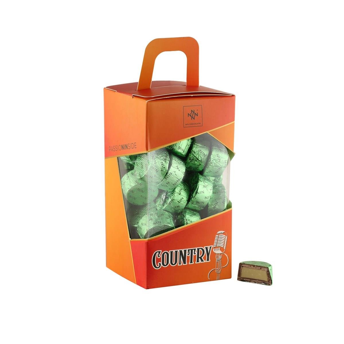 Belçika Çikolatası Fıstık Dolgulu 500g