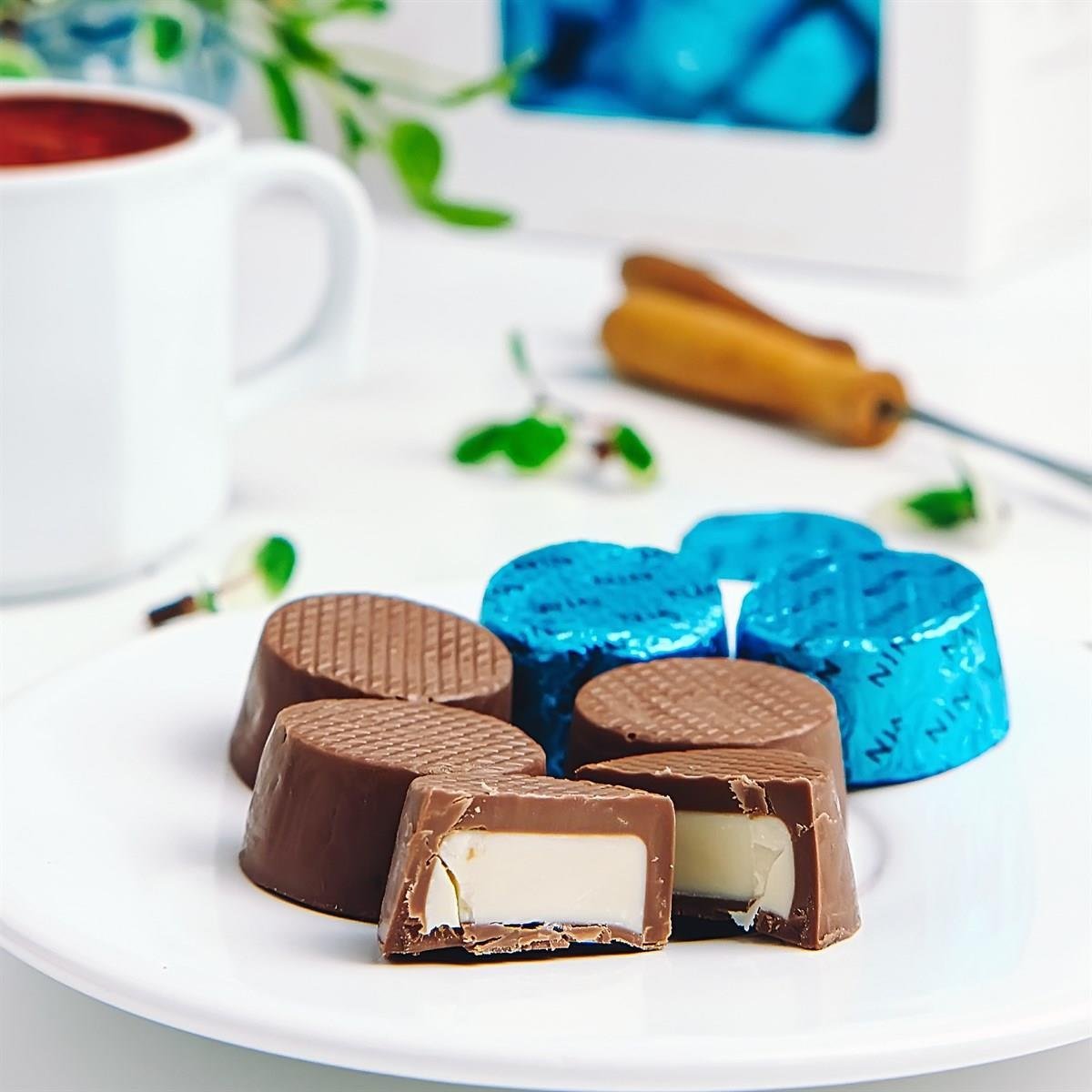 Belçika Çikolatası Hindistan Cevizi Dolgulu 500g