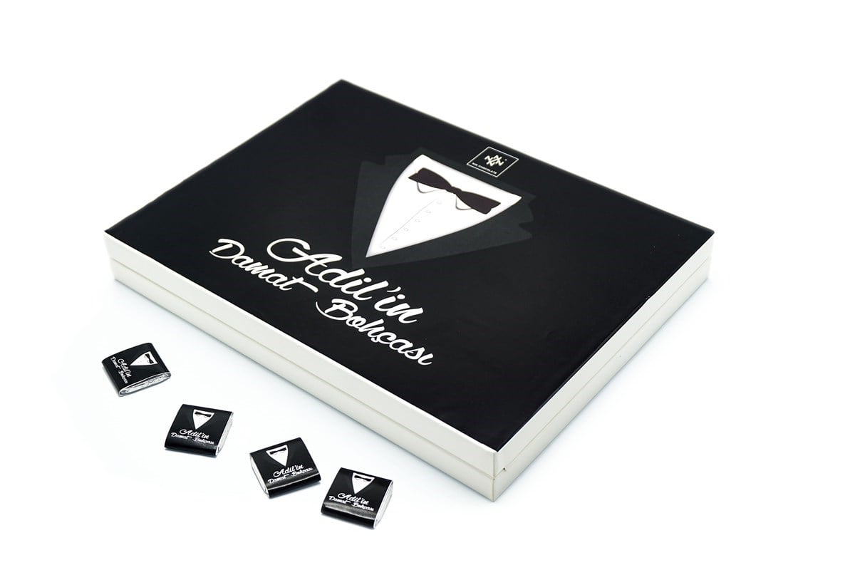 Damat Çikolatası 72 Adet Madlen Çikolata