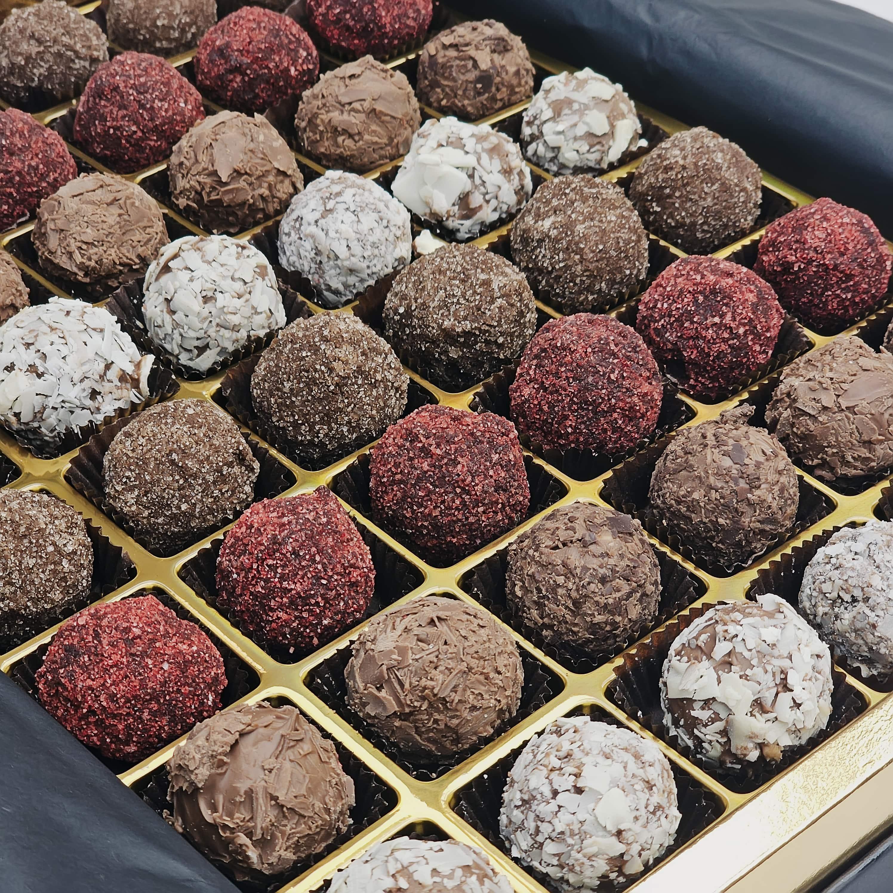 Elite Kutu Karışık Trüf Çikolata 48 Adet