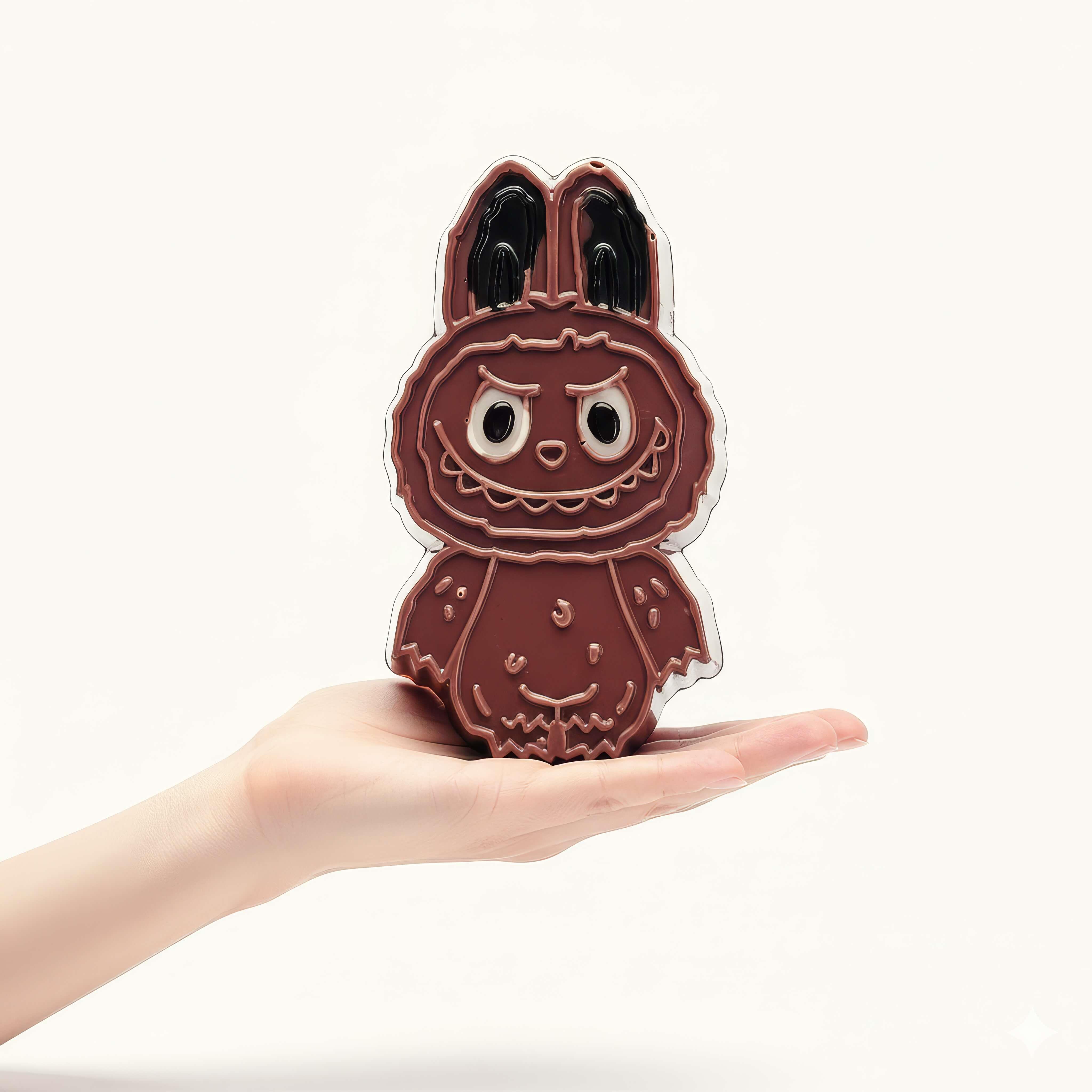 Labubu Temalı Dubai Dolgulu ve Marshmallowlu Çikolata 80 Gr