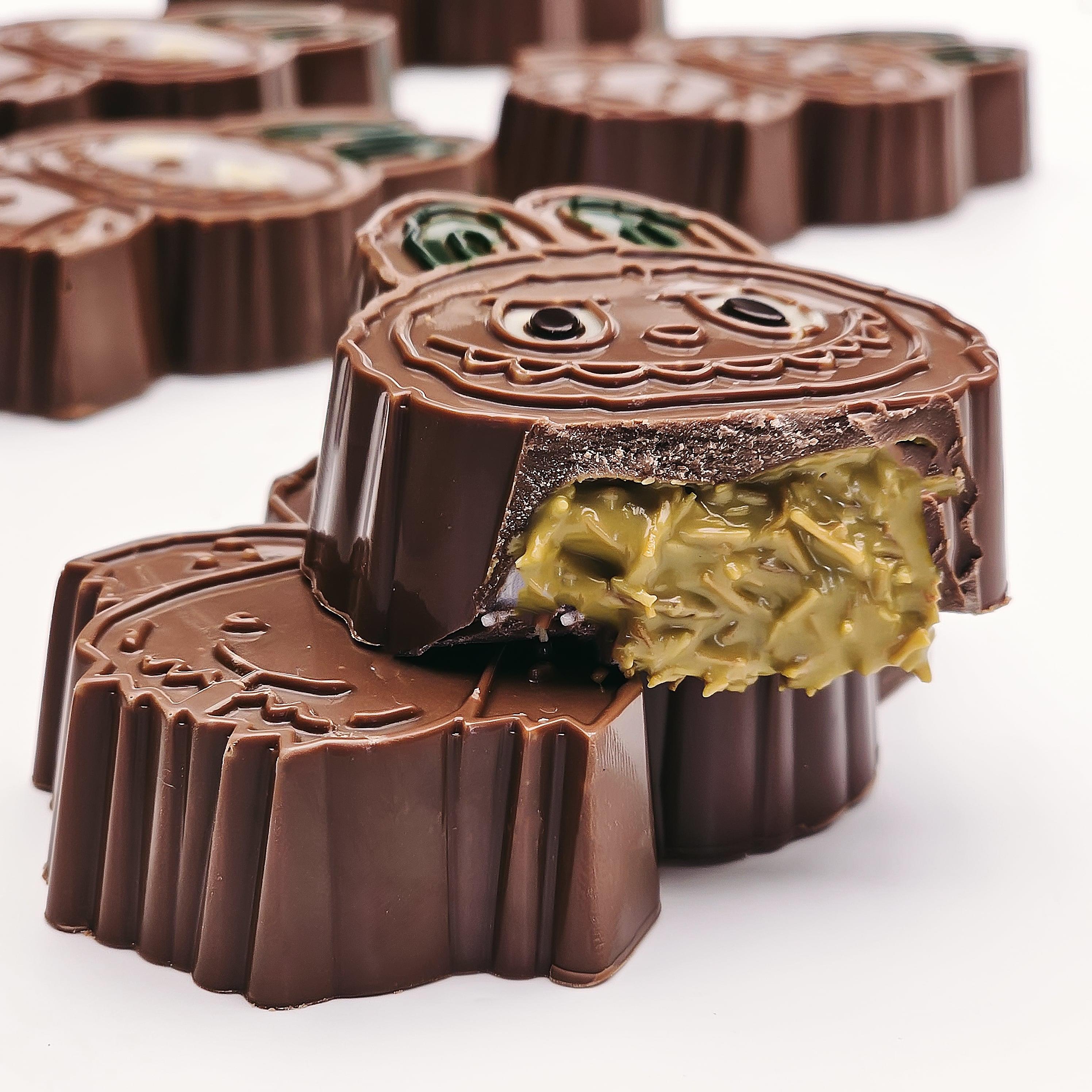 Labubu Temalı Dubai Dolgulu ve Marshmallowlu Çikolata 80 Gr