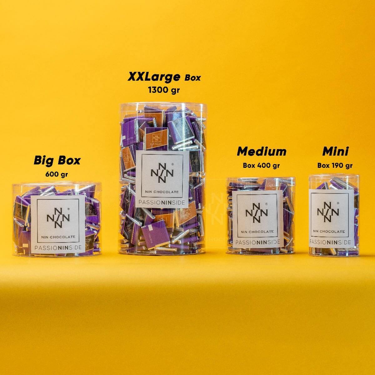 Napoliten Sütlü ve Bitter Çikolata Avantaj Kutular