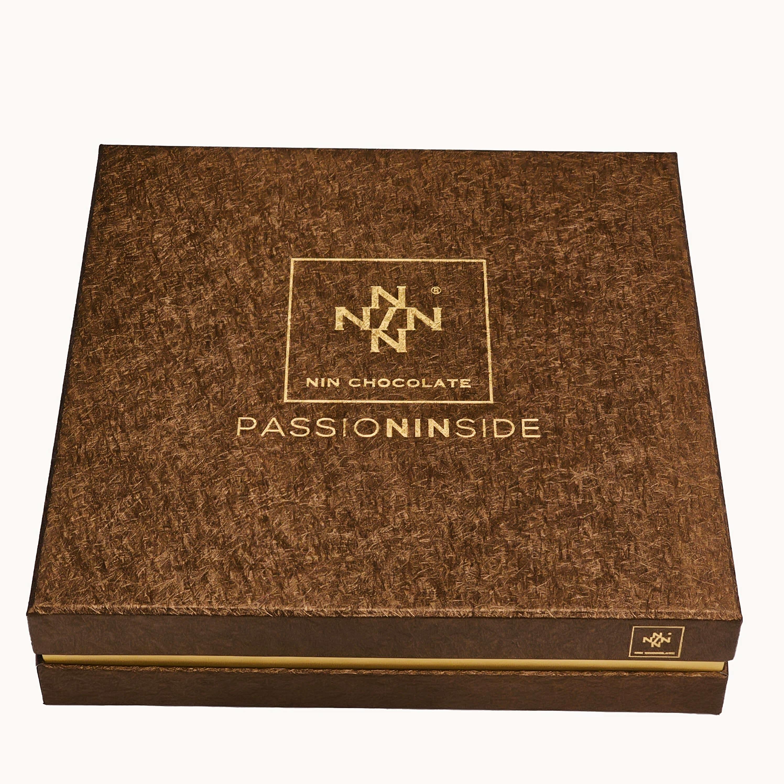 Nin Açık Kahverengi Kutu Spesiyal Çikolata 72 Adet