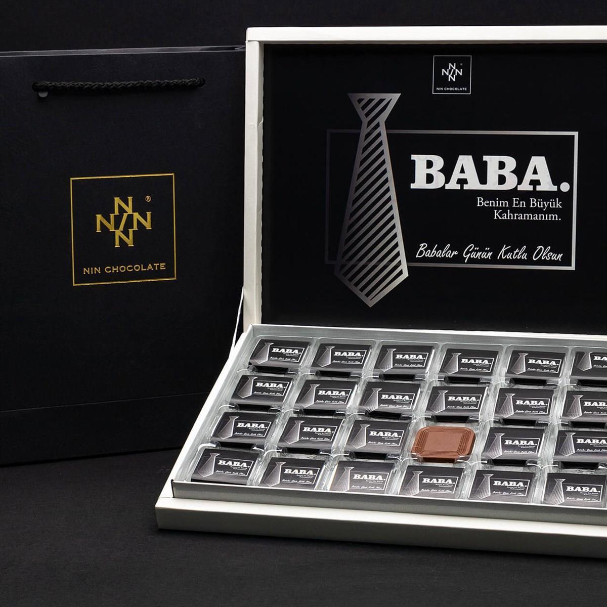 Nin Babalar Gününe Özel ''Kahraman Babam'' Madlen Çikolata
