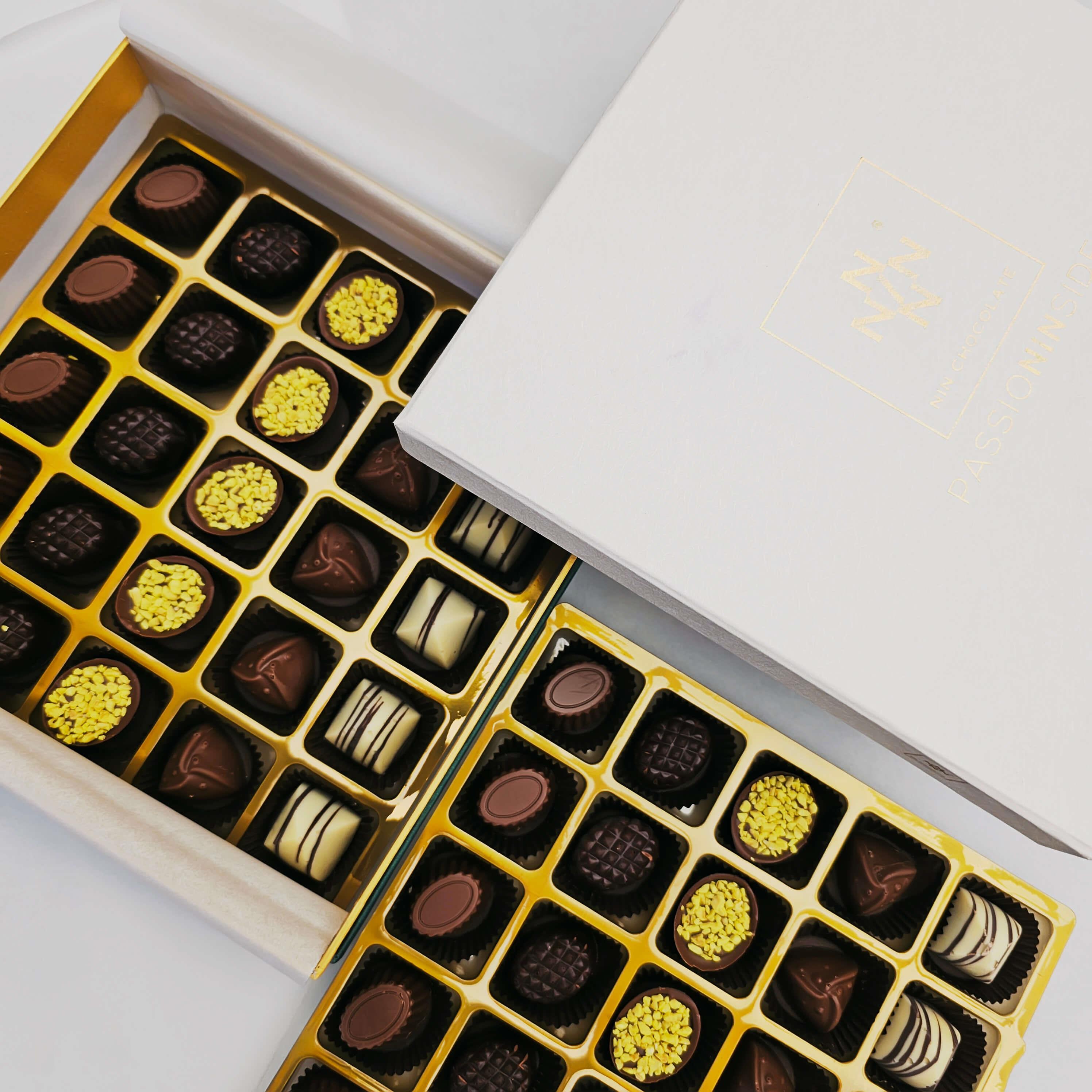 Nin Beyaz Kutu Spesiyal Çikolata 50 Adet