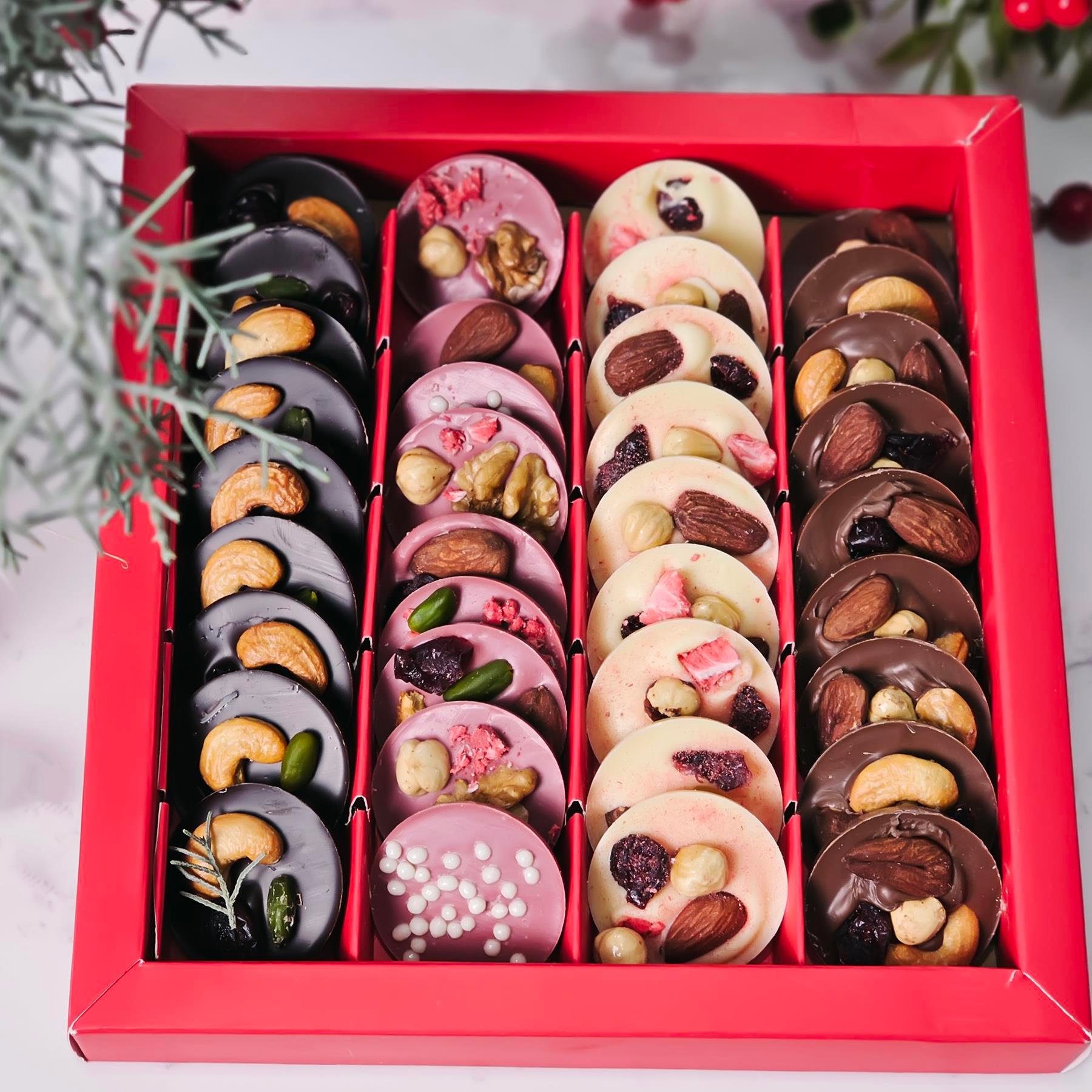 Nin Chocolate Kuruyemişli Çikolata 36 Adet