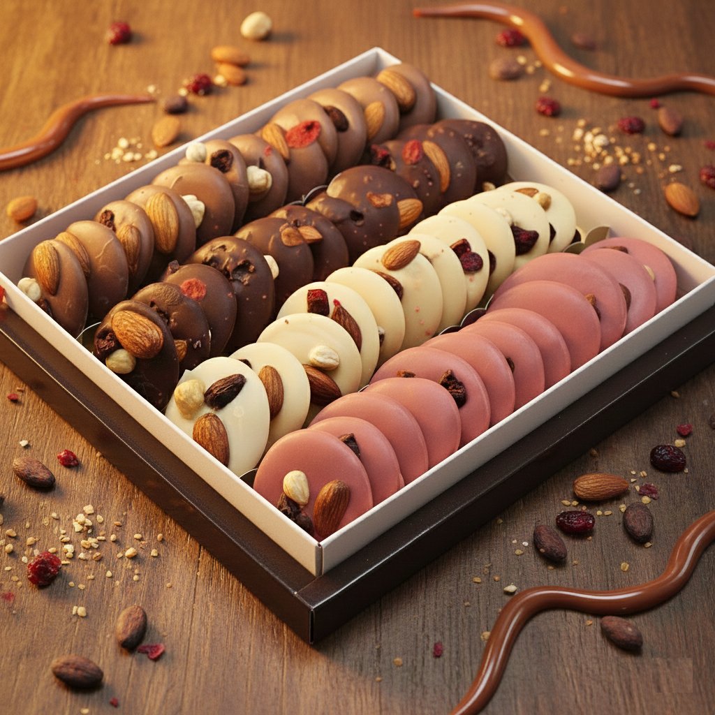 Nin Chocolate Kuruyemişli Çikolata 48 Adet