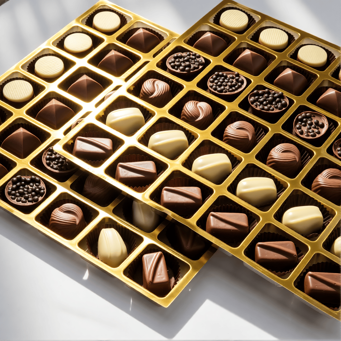 Nin Çikolata Koleksiyon Serisi Yeşil Kutu Spesiyal Çikolata 72 Adet