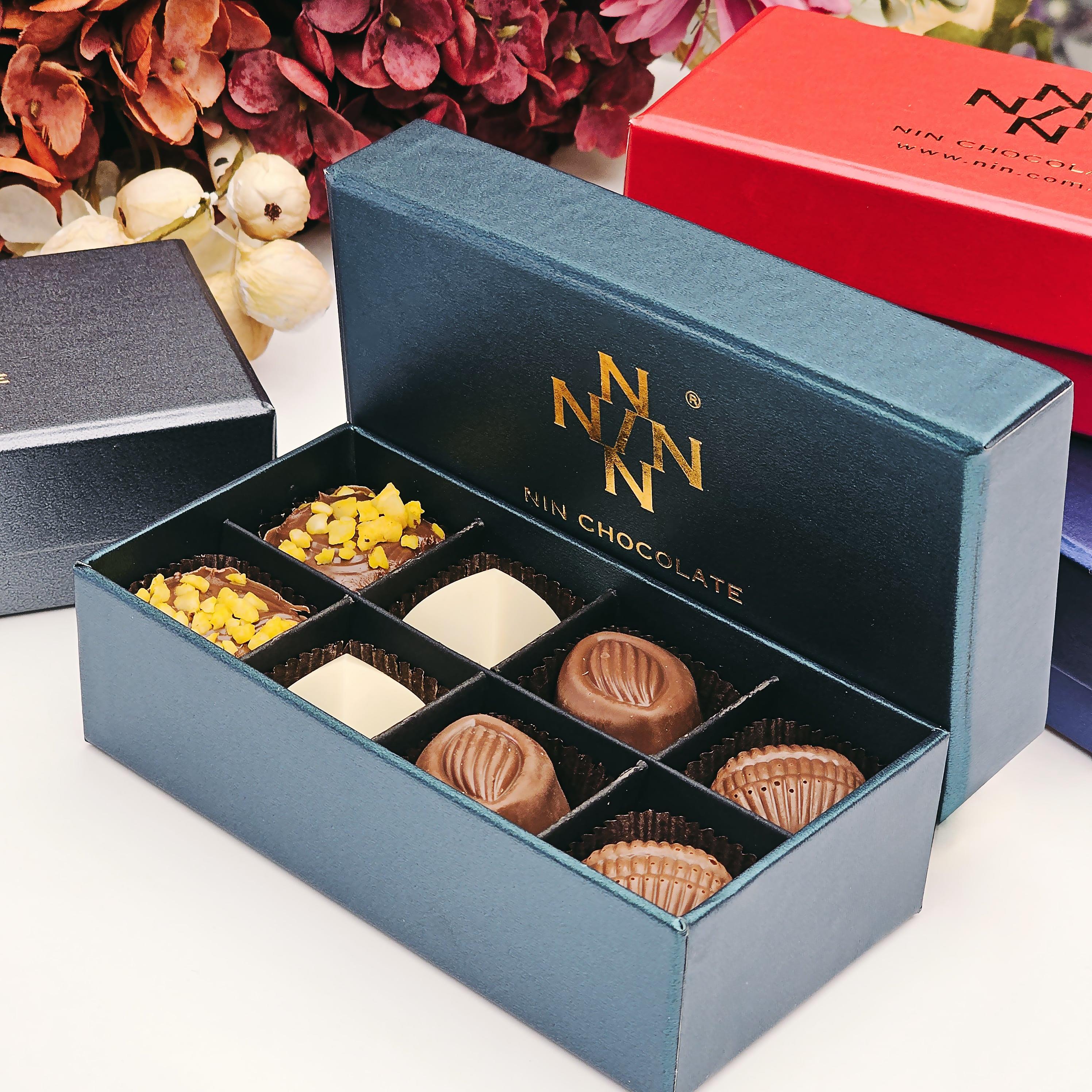 Nin Çikolata Yeşil Makam Kutu Spesiyal Çikolata 8 Adet